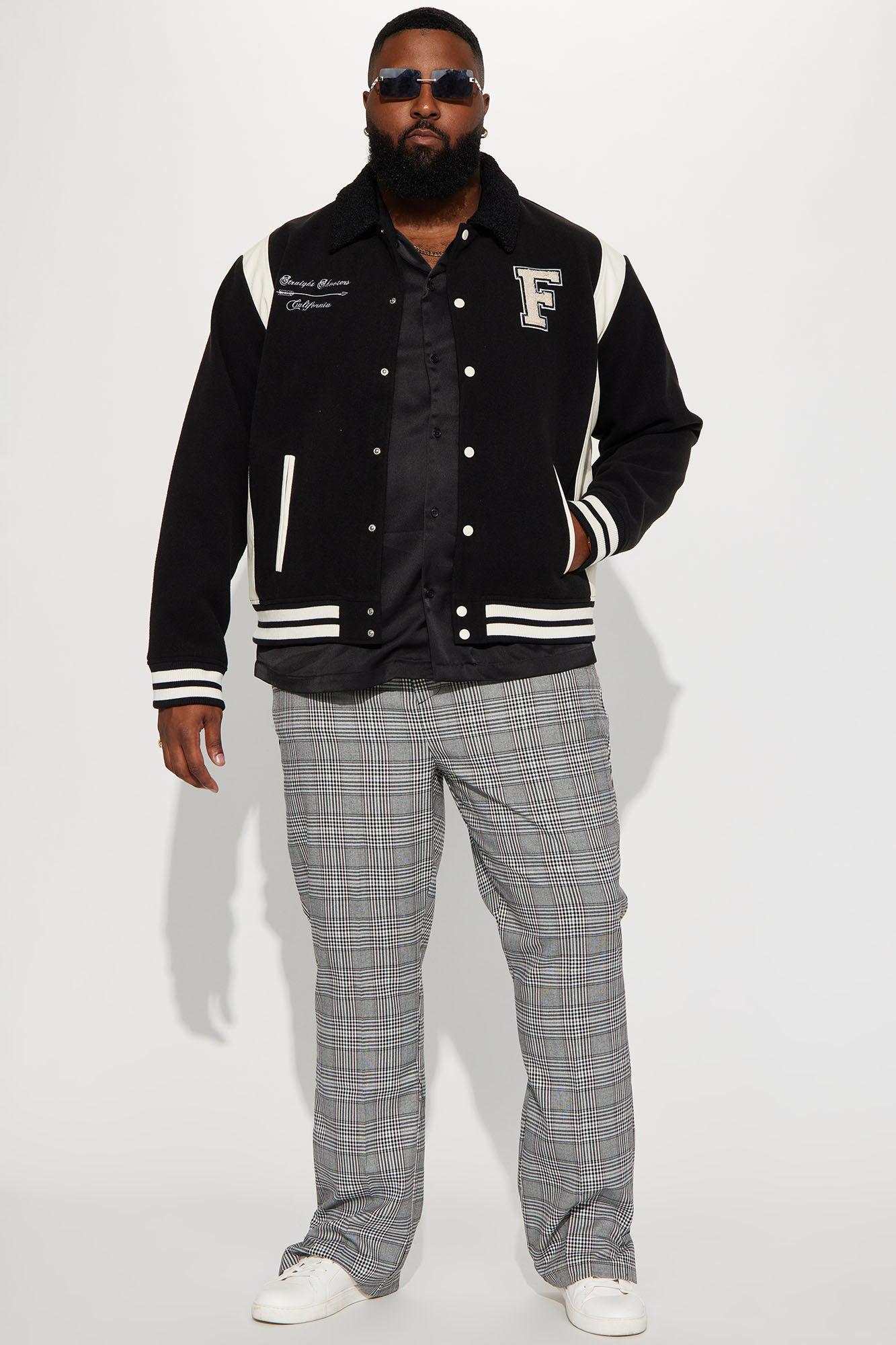 Links Satin Short Sleeve Button Up Shirt - Black Product Image