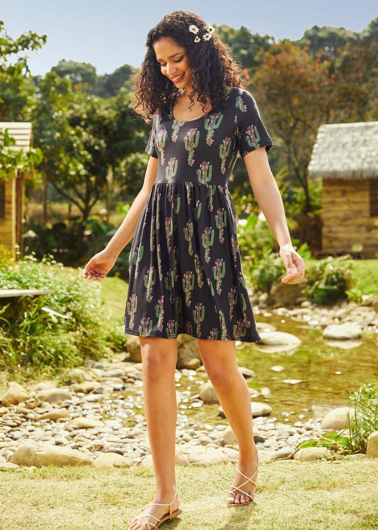 Twilight Sonata Fit & Flare Dress Product Image