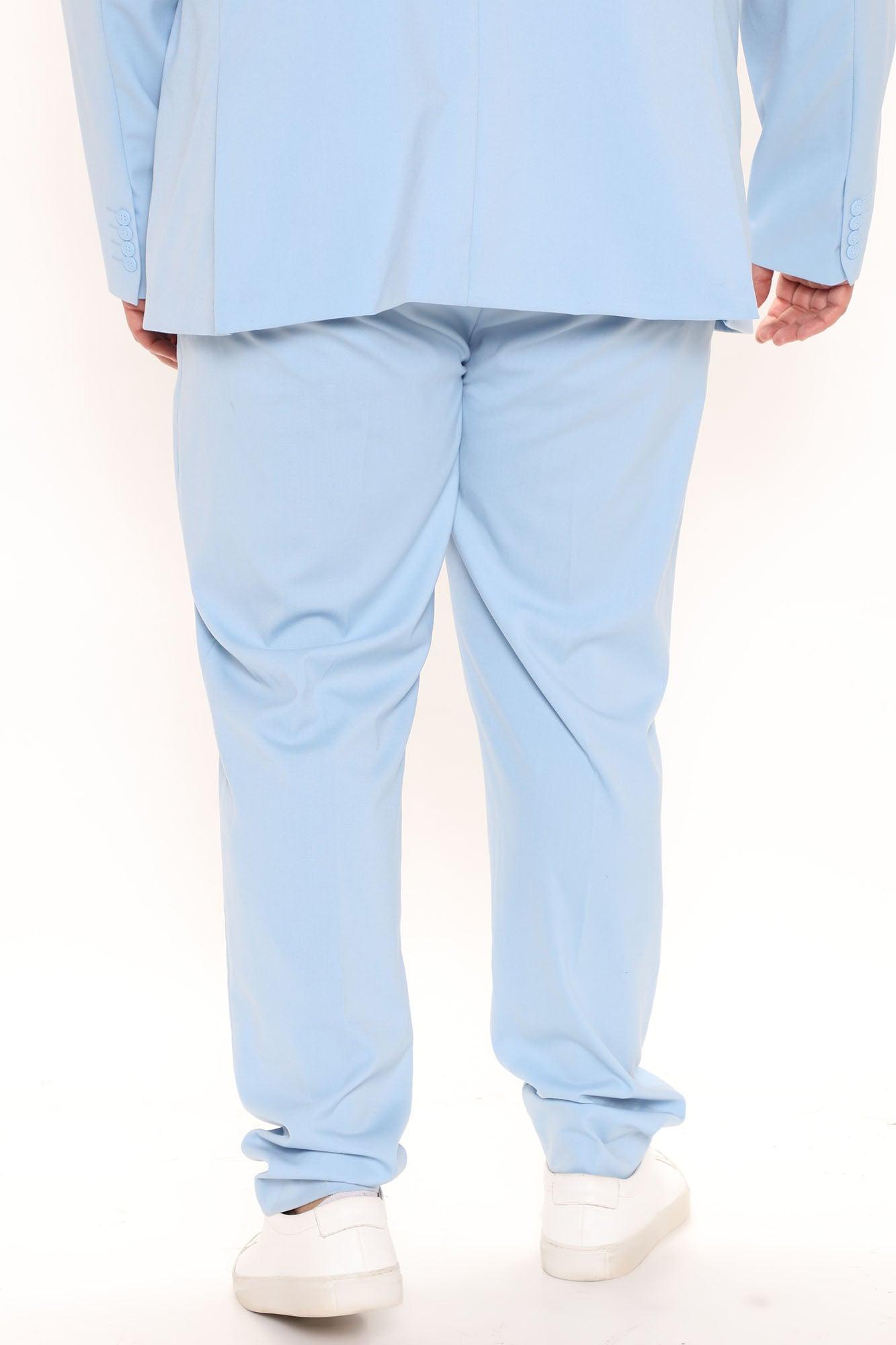 The Modern Stretch Slim Trouser - Light Blue Product Image