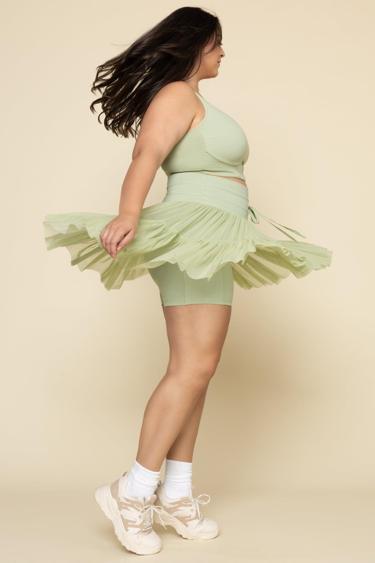 Pirouette Skort - Pistachio Product Image