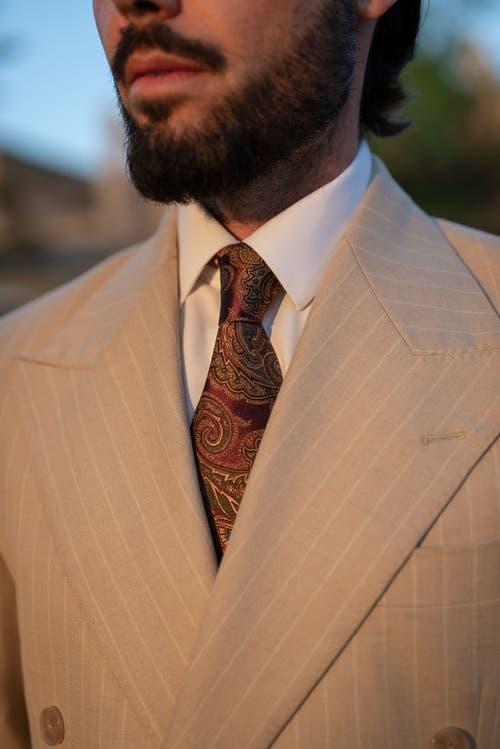 Elizabetta Mantova - Extra Long Printed Silk Tie for Men Product Image
