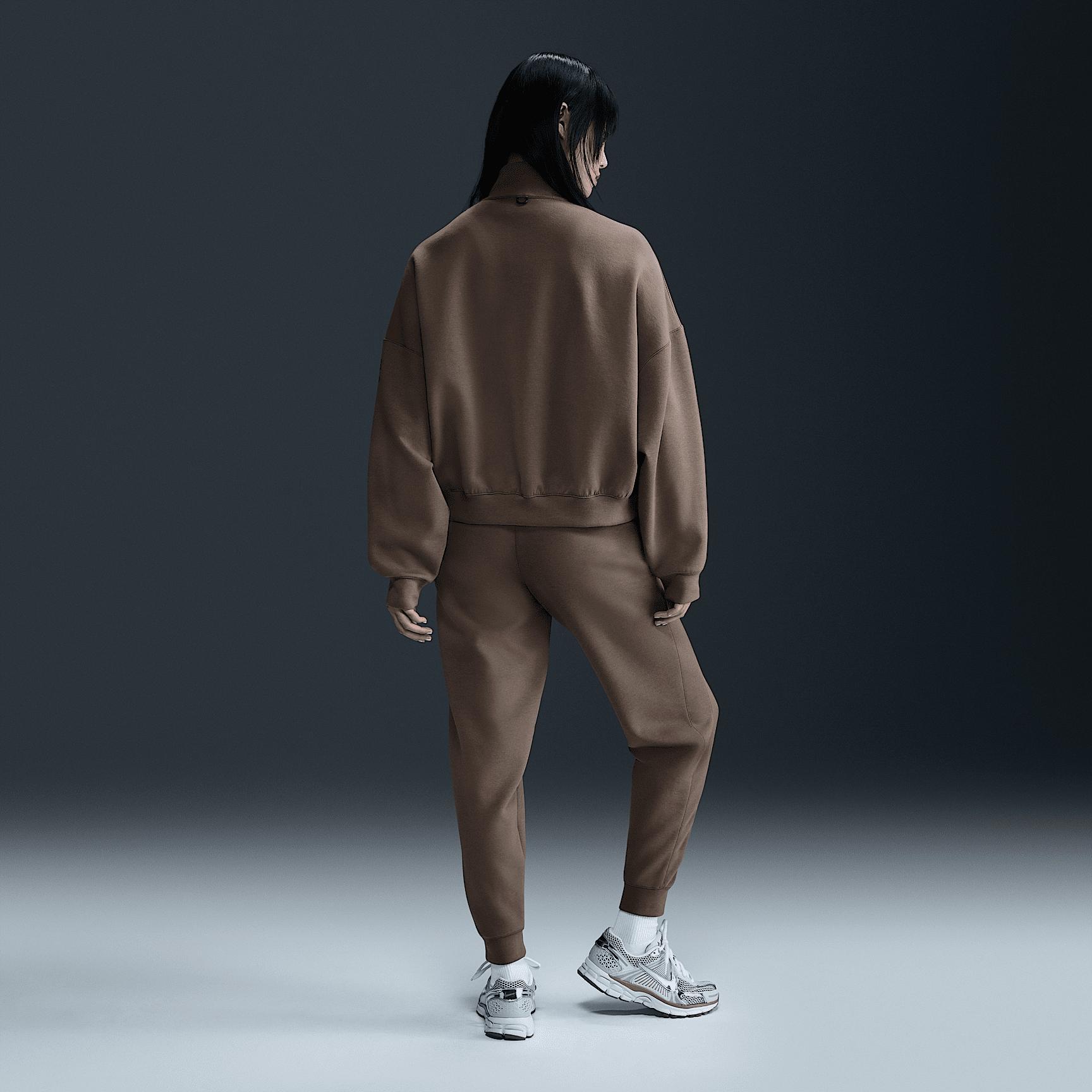 Nike Womens 24.7 ImpossiblySoft Dri-FIT Oversized 1/2-Zip Top | HQ8188-104 Product Image