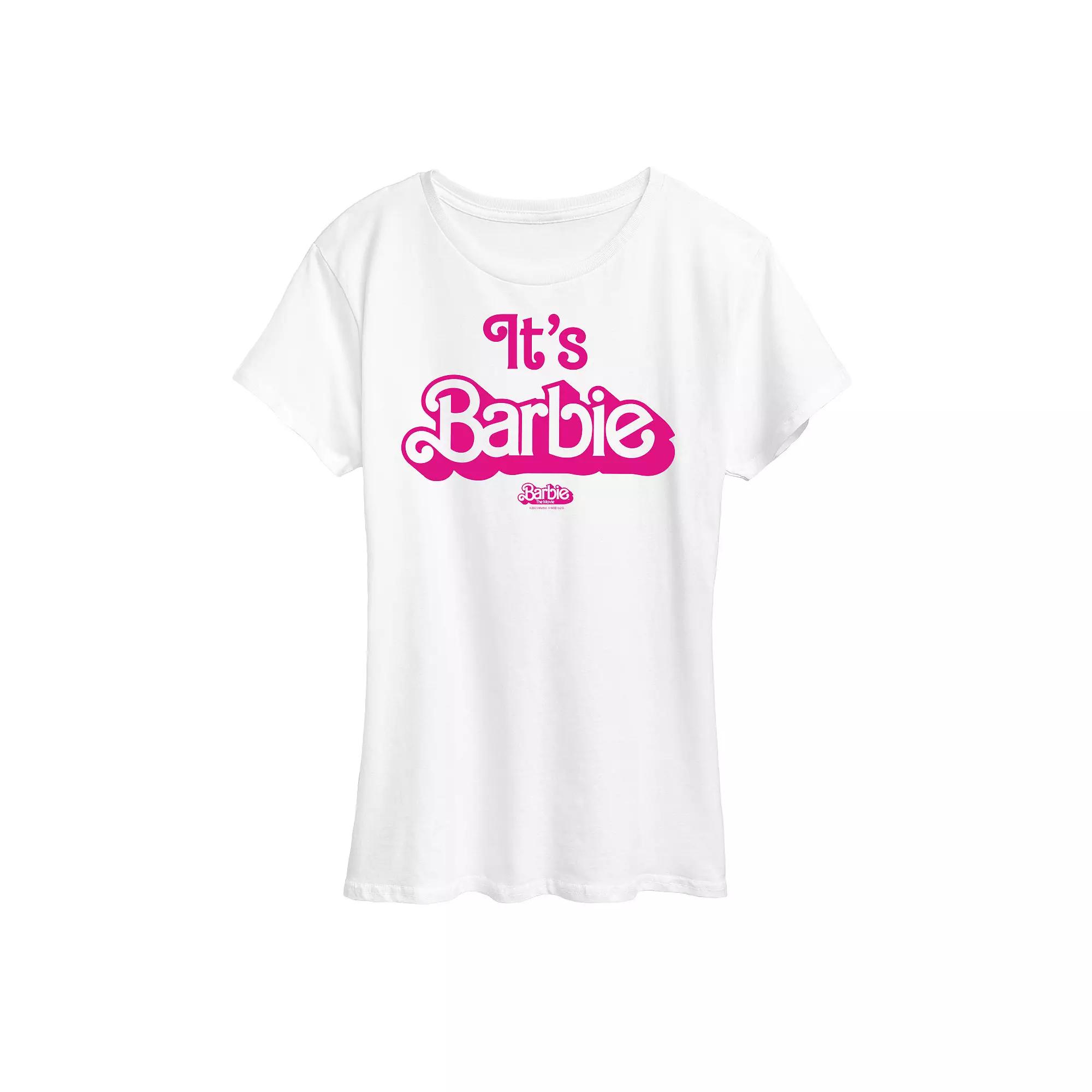 Women's Barbie The Movie It's Barbie Graphic Tee, Girl's,  Product Image