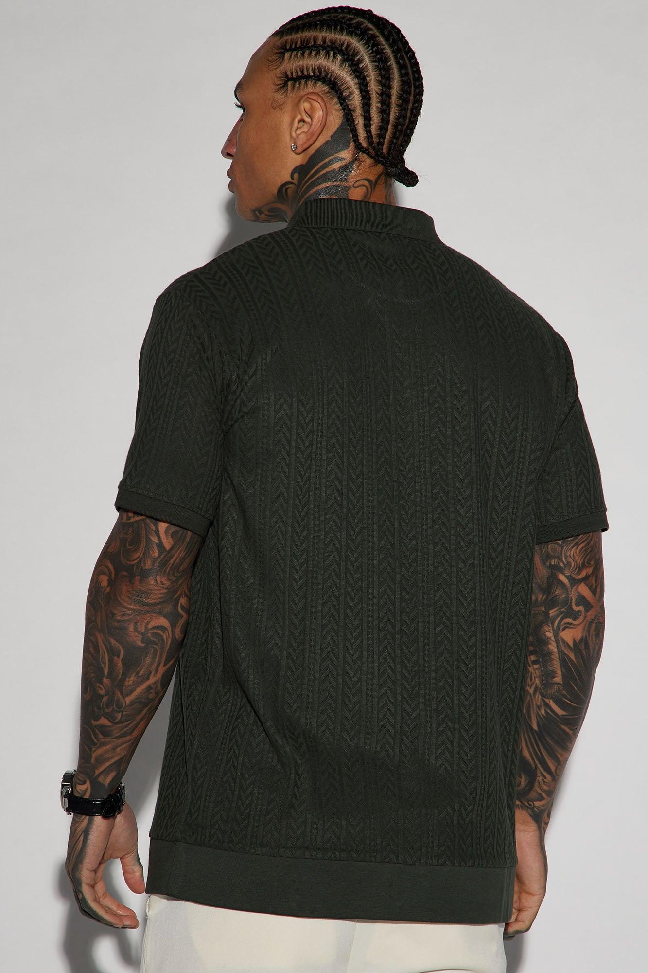 Fairway Short Sleeve Polo - Green Product Image