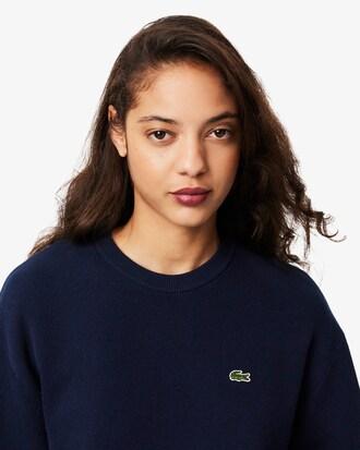 Relaxed Fit Cotton Crew Neck Sweater Product Image