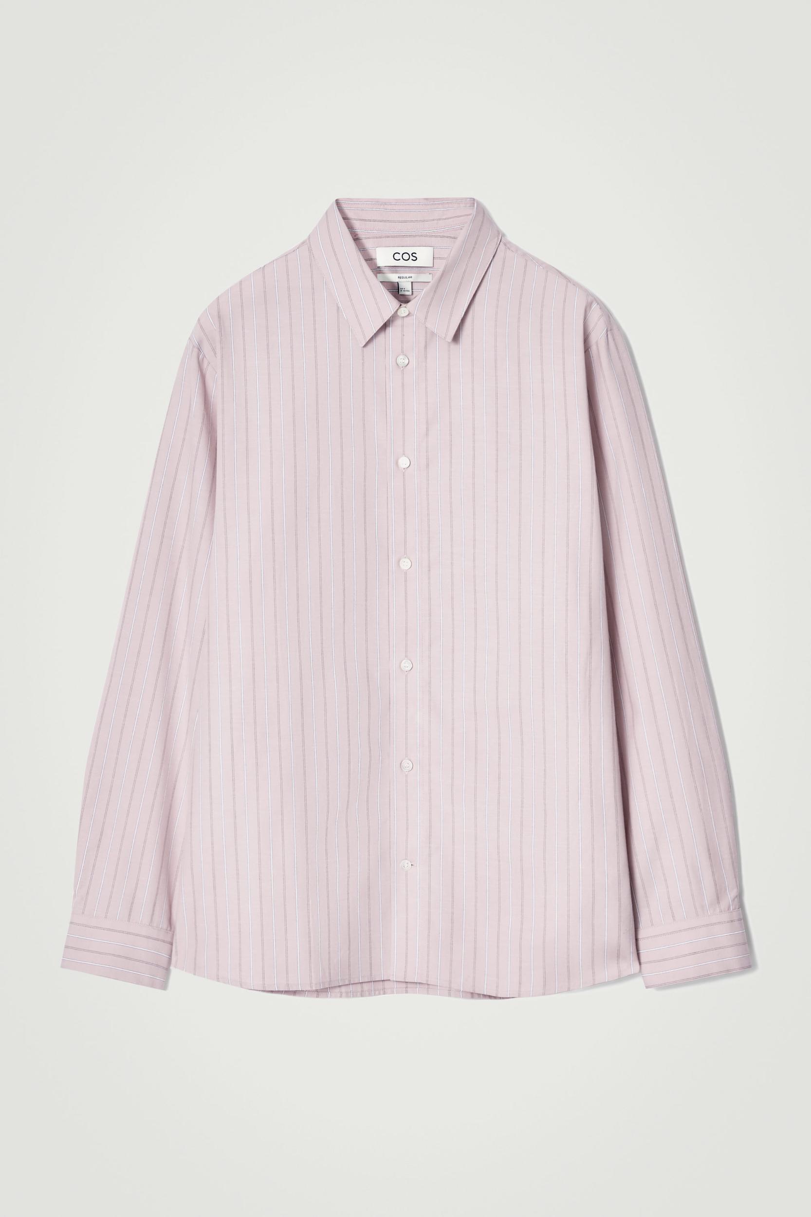STRIPED COTTON SHIRT Product Image