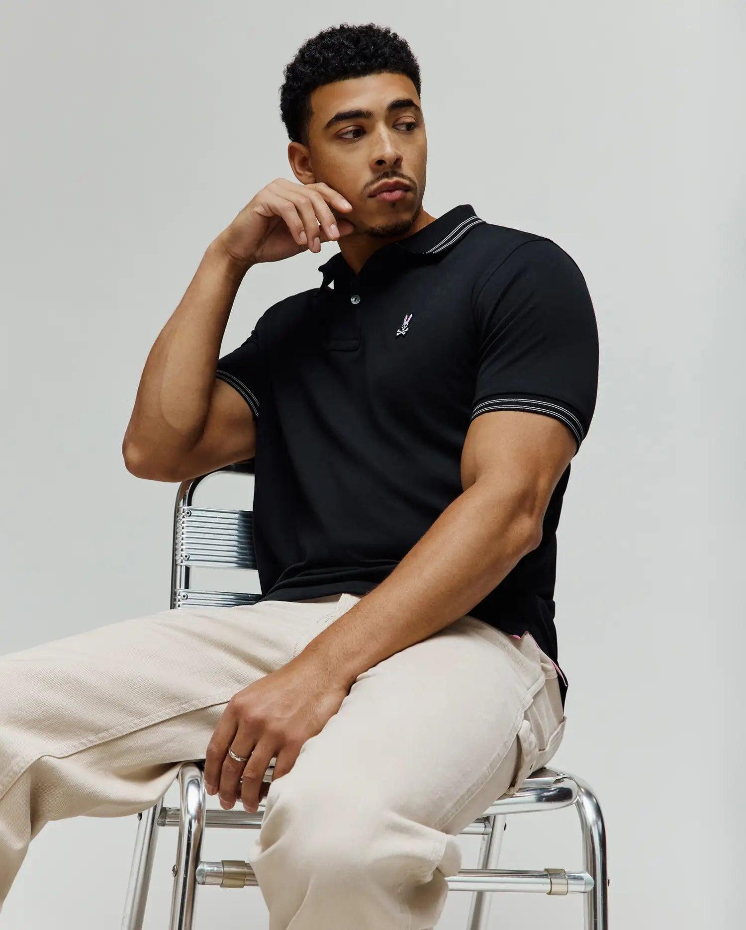 MENS BIG AND TALL KENYON LIGHTWEIGHT PIQUE POLO - BT0100020 Male Product Image