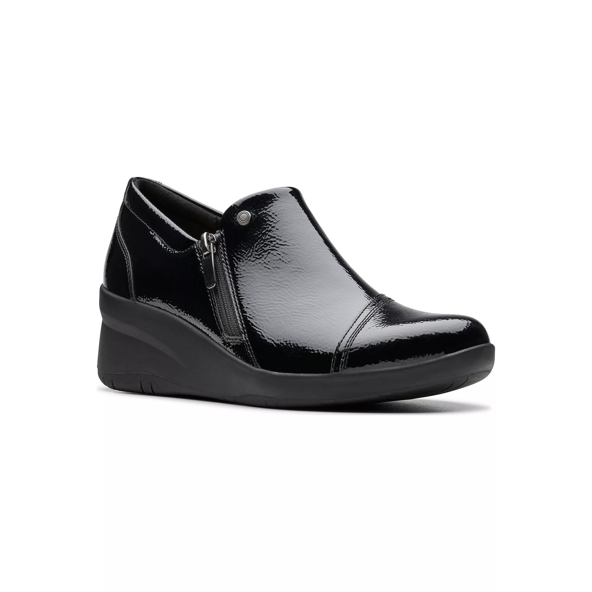 Clarks® Suttyn Zip Women's Wedge Shoes,  Product Image