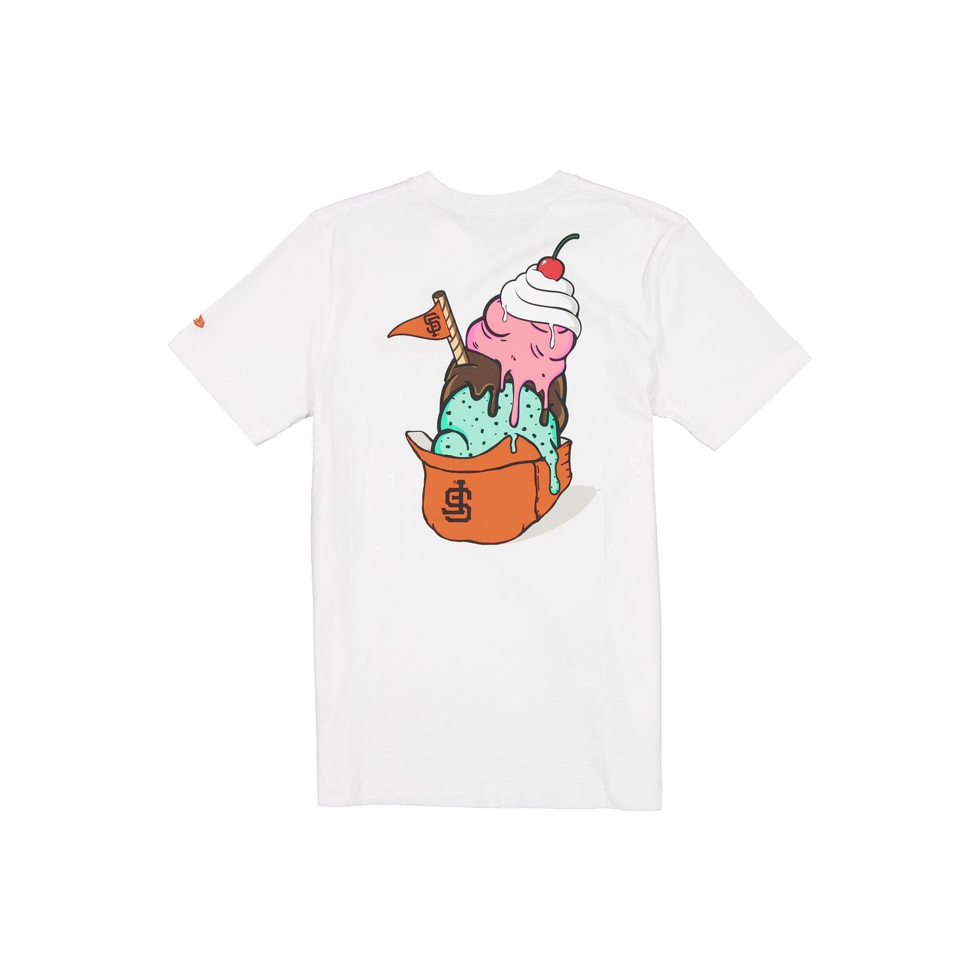 San Francisco Giants Game Day Ice Cream T-Shirt Male Product Image