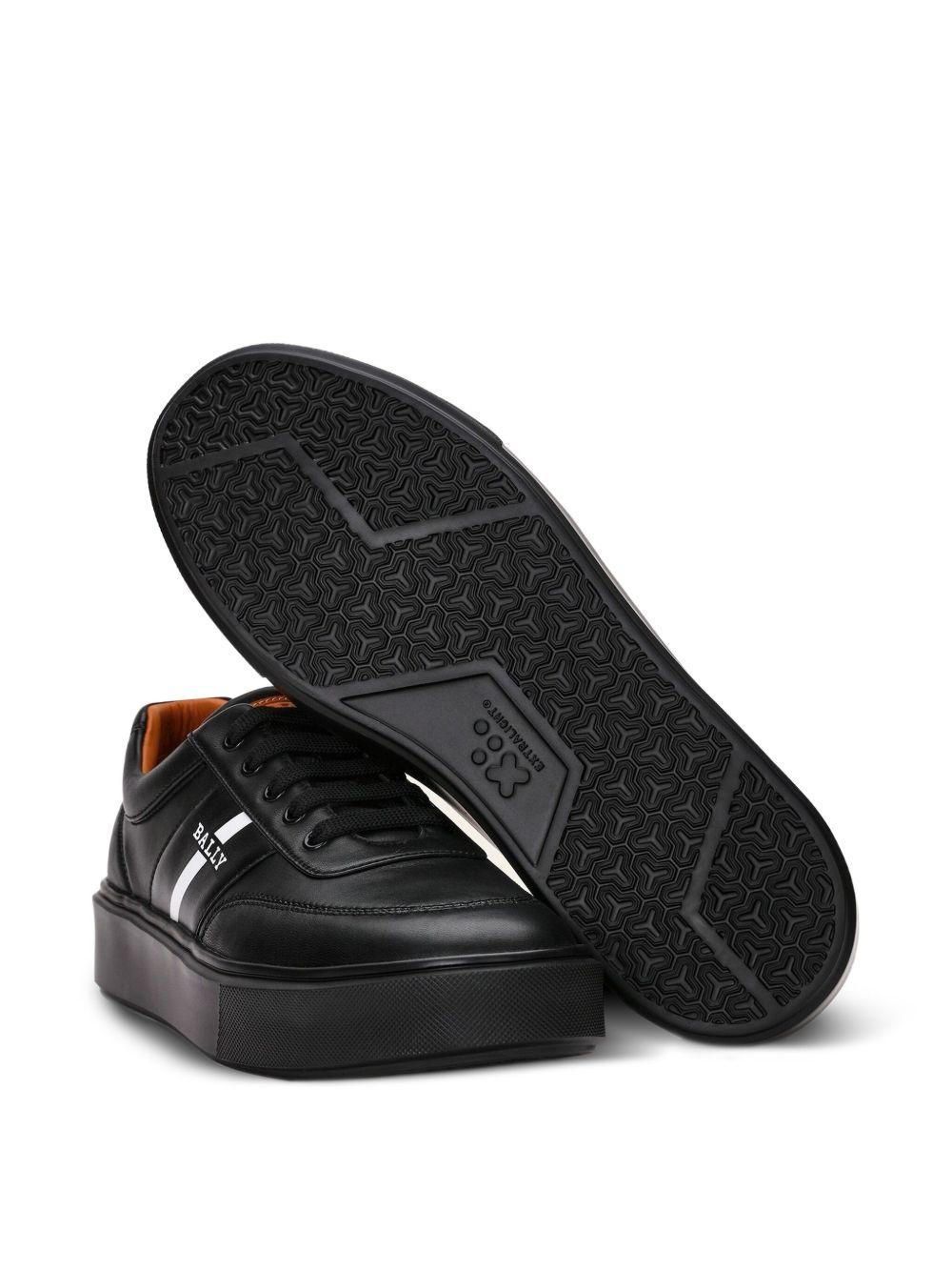 leather low-top sneakers Product Image