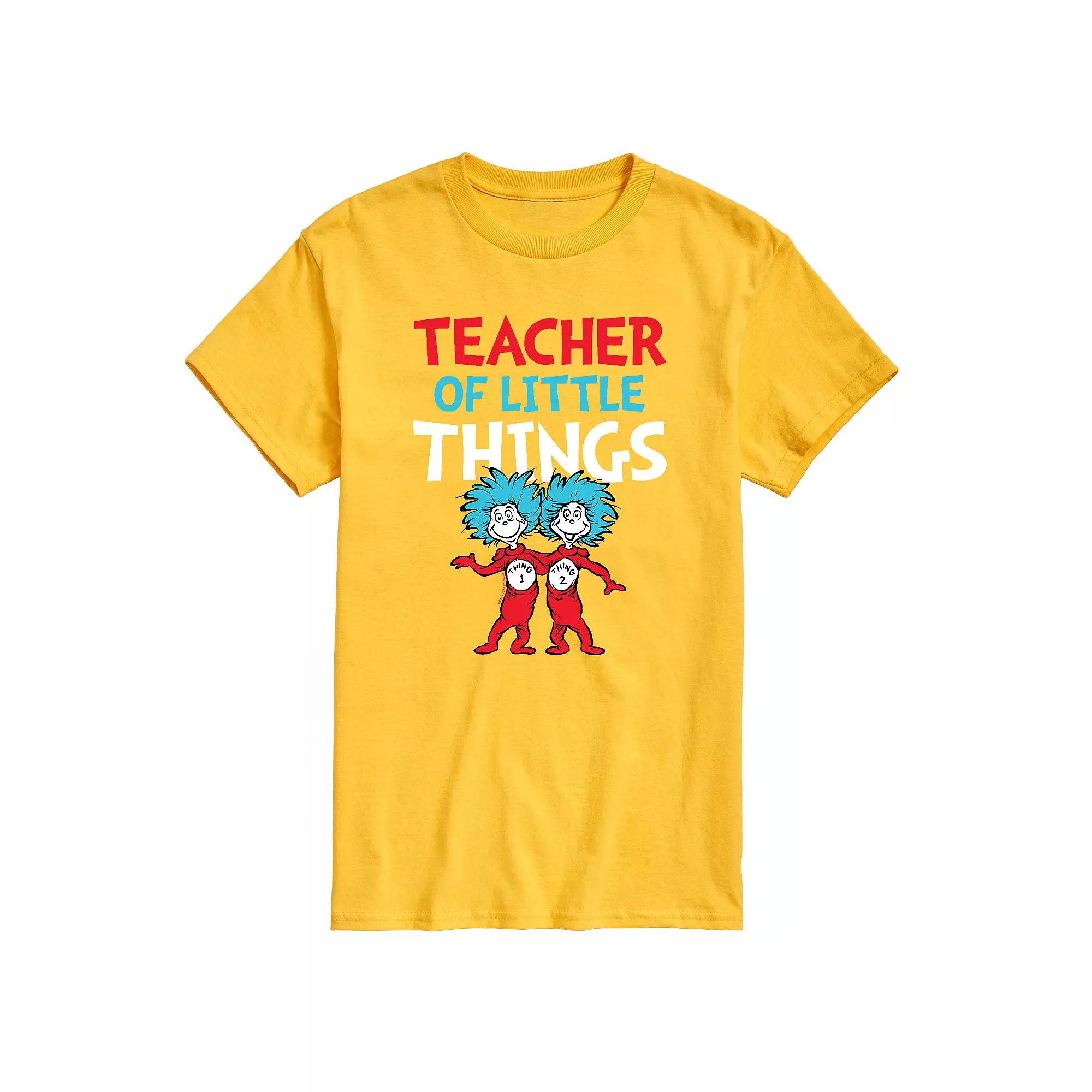 Men's Dr. Seuss Teacher Of Little Things Tee,  Product Image