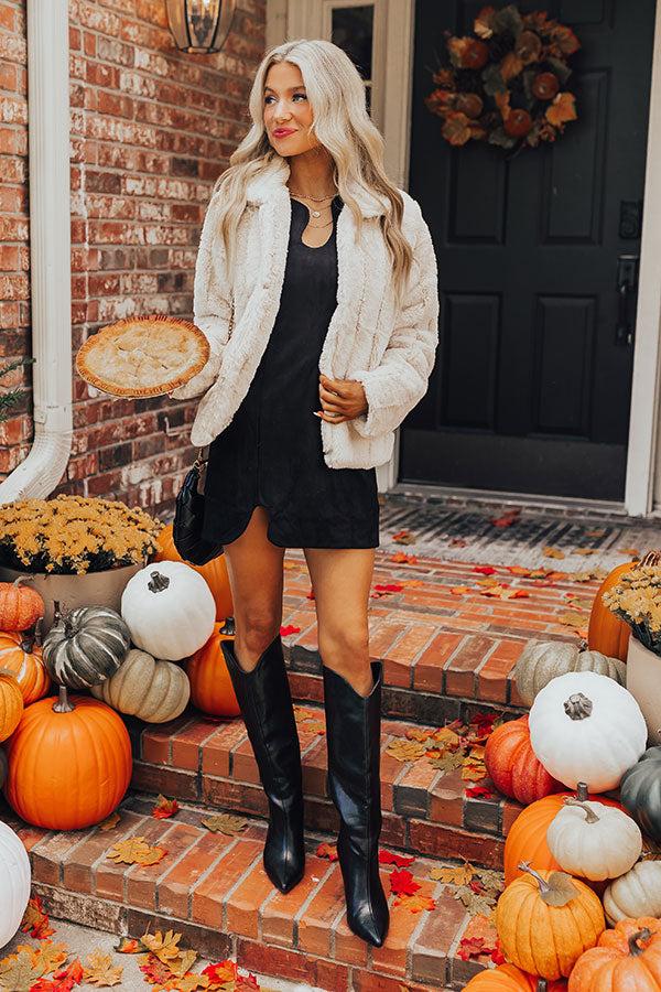 Luxe Feeling Plush Jacket in Cream Product Image