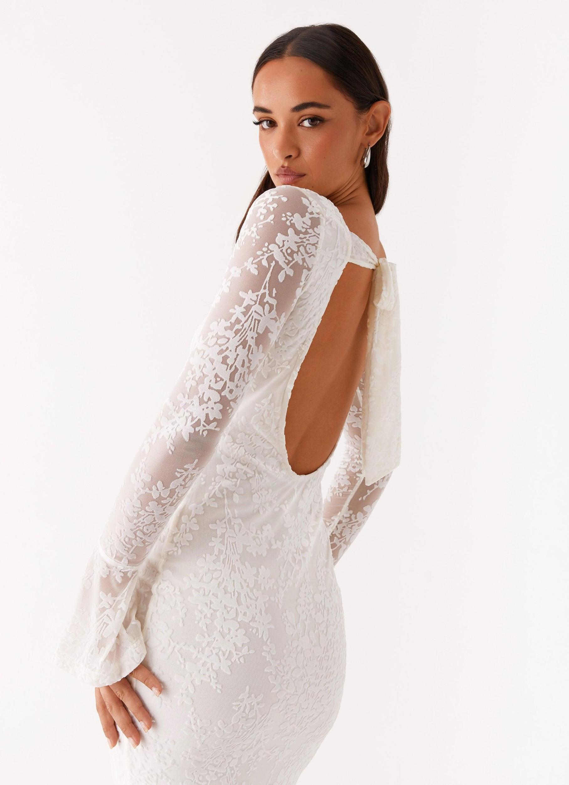 Thriving Maxi Dress - White Product Image