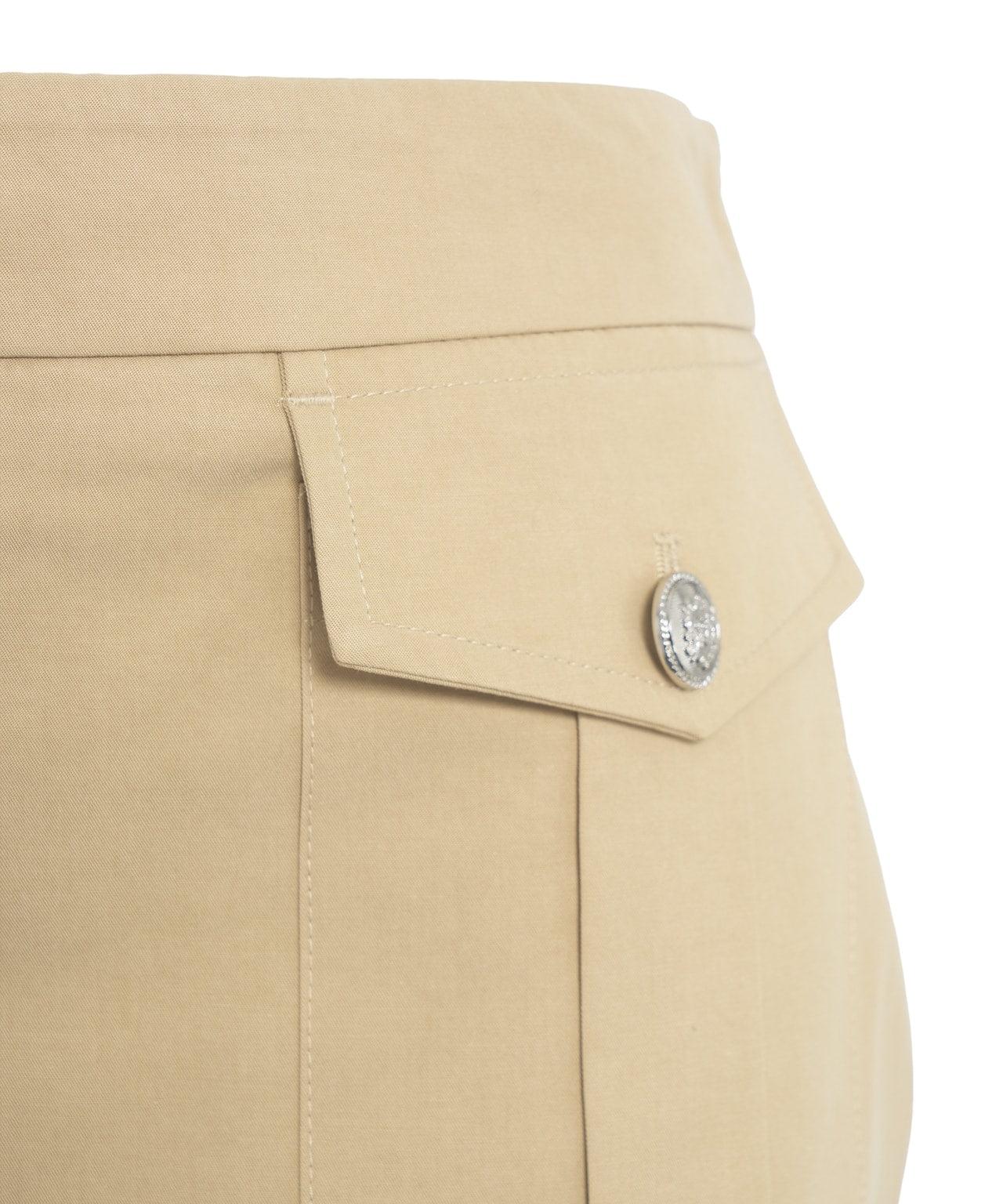 Mini skirt with flap pockets Product Image