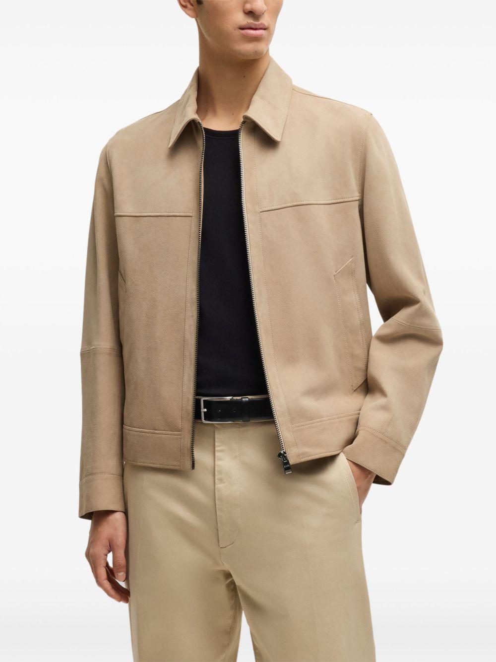 zip-down jacket  Product Image