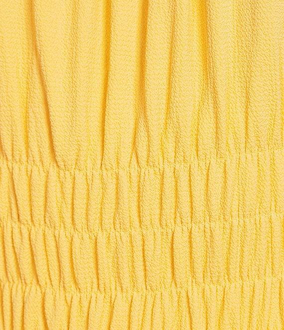 Alex Marie Bentley Pebble Crepe Scoop Neck Sleeveless Maxi Dress Product Image