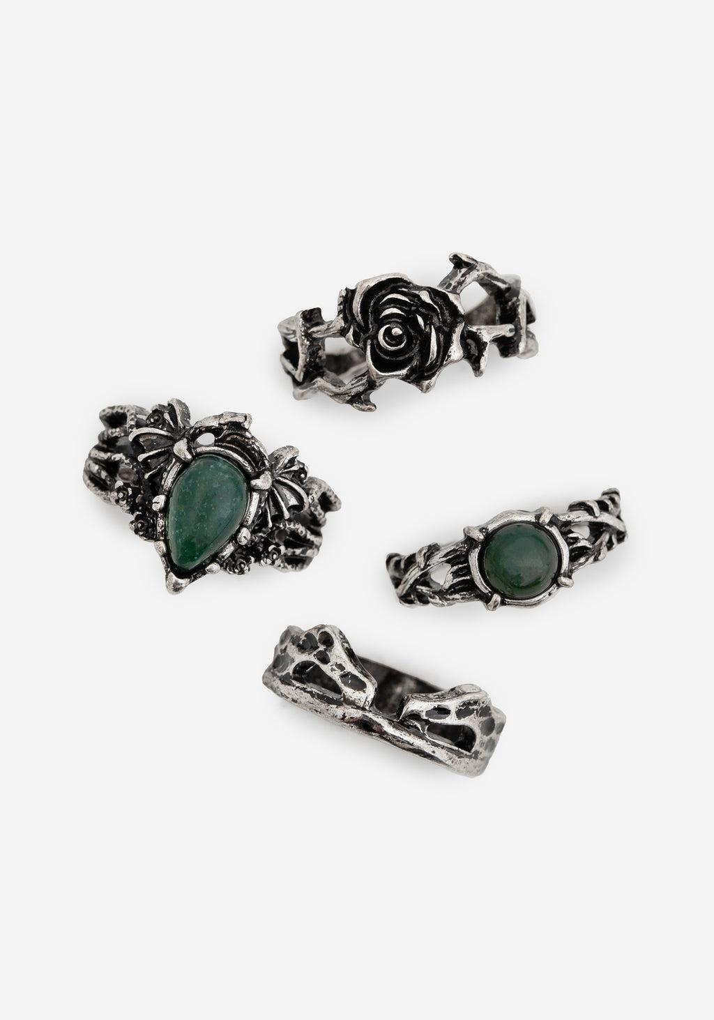 Petra Dragon Ring Set Product Image