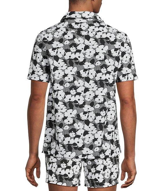 Murano Black White Cabana Woven Top Product Image