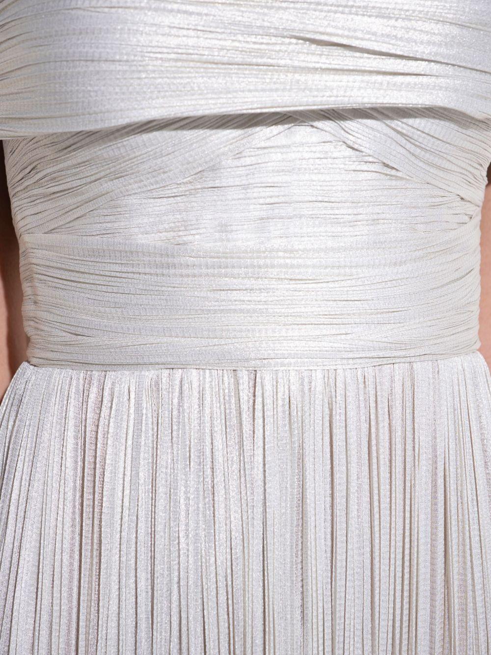 Theia pleated gown  Product Image