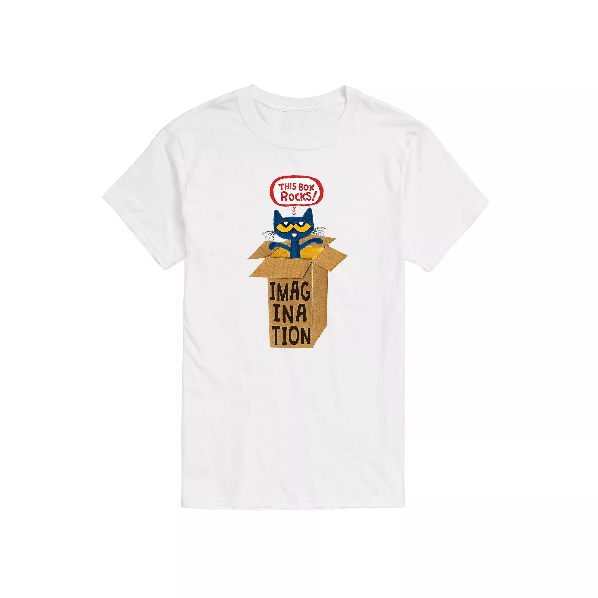 Men's Pete The Cat Imagination Box Tee,  Product Image