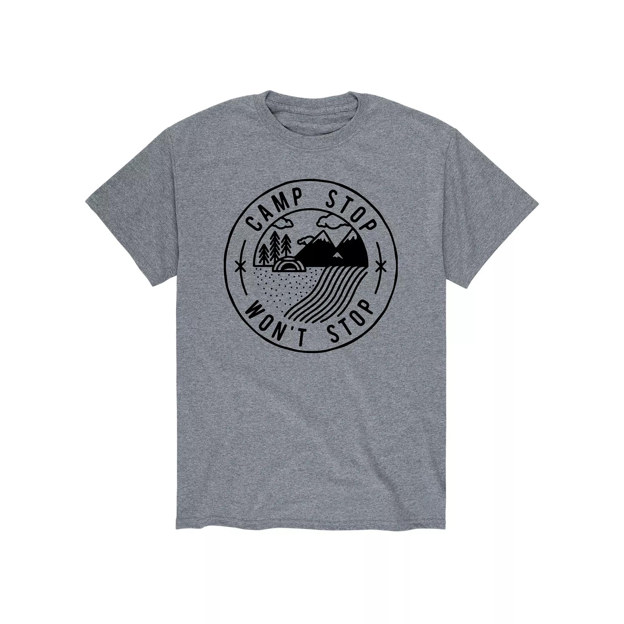 Men's Camp Stop Wont Stop Tee,  Product Image