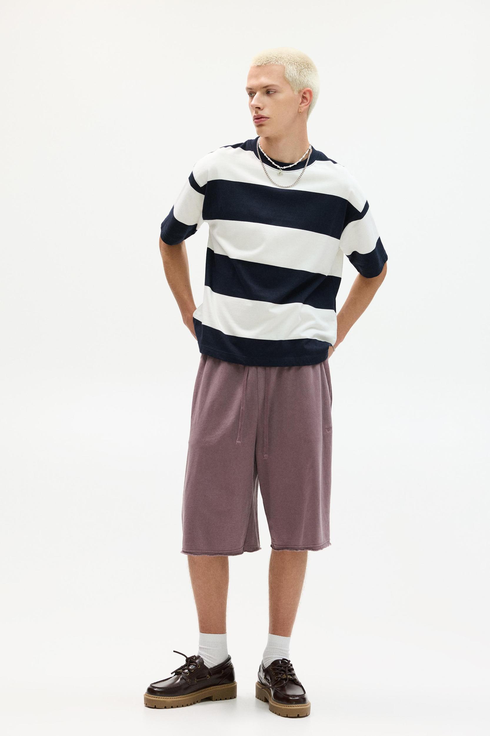 Striped T-shirt with number on the back Product Image