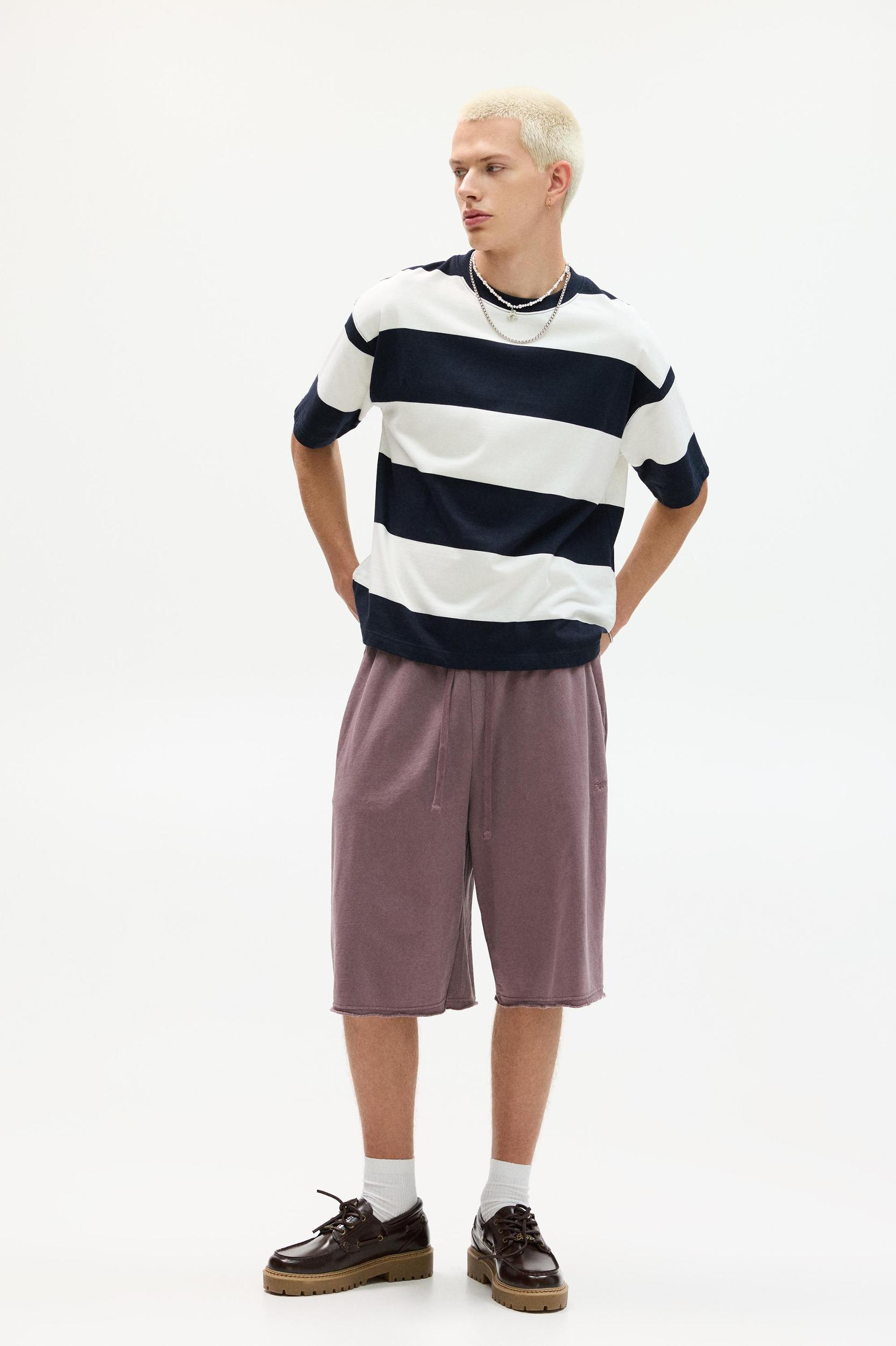 Striped T-shirt with number on the back Product Image