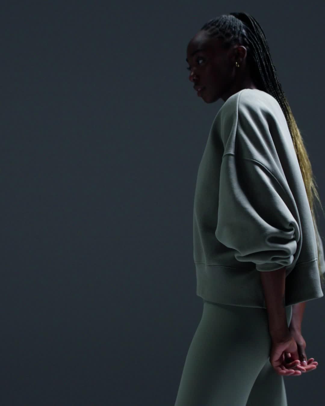 Nike Sportswear Phoenix Fleece Women's Over-Oversized Crew-Neck Sweatshirt Product Image