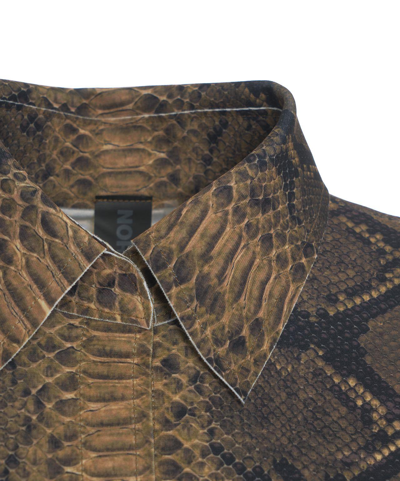 Blouse with snake pattern 'Stand' Product Image