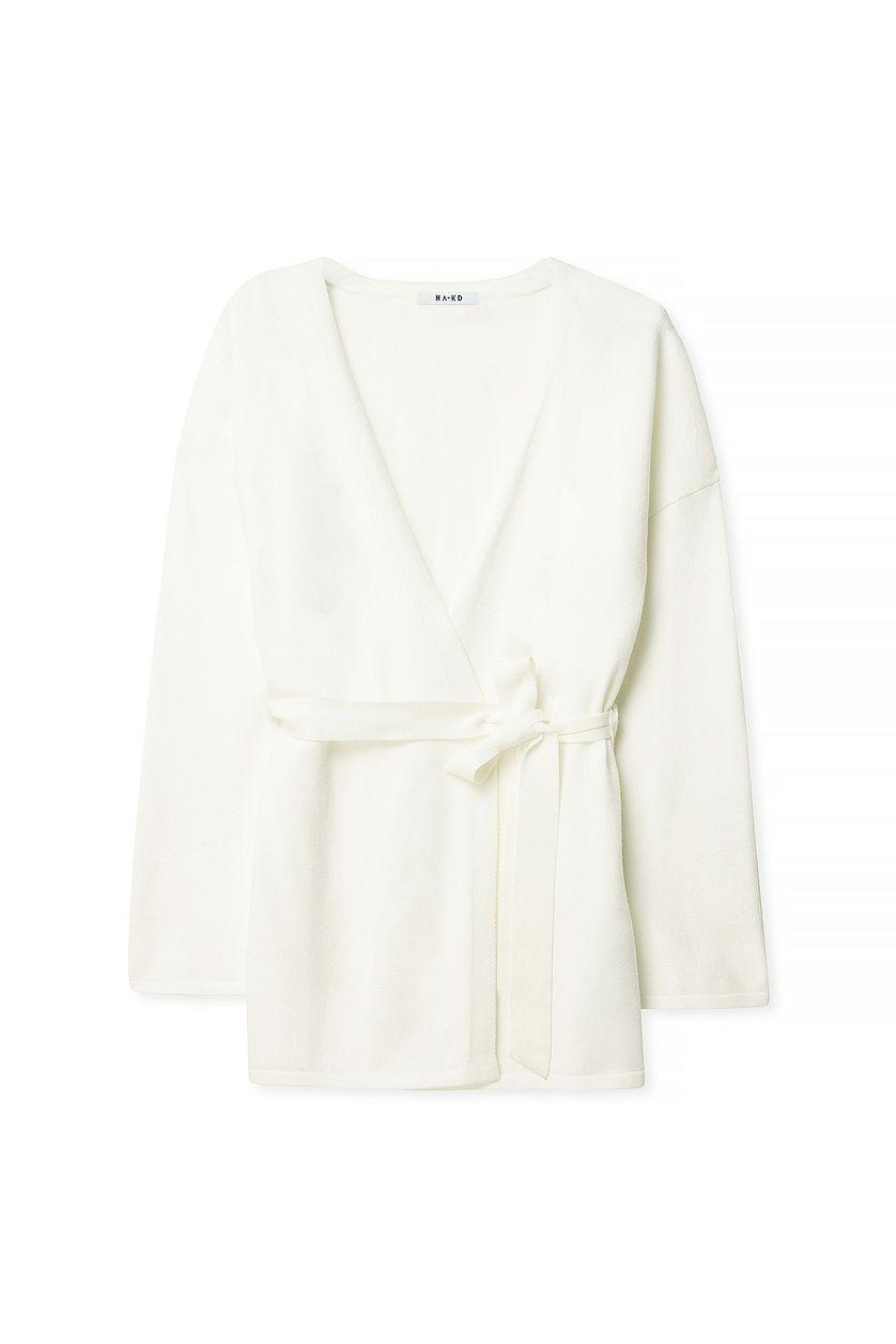 Knitted Wrap Cardigan Product Image