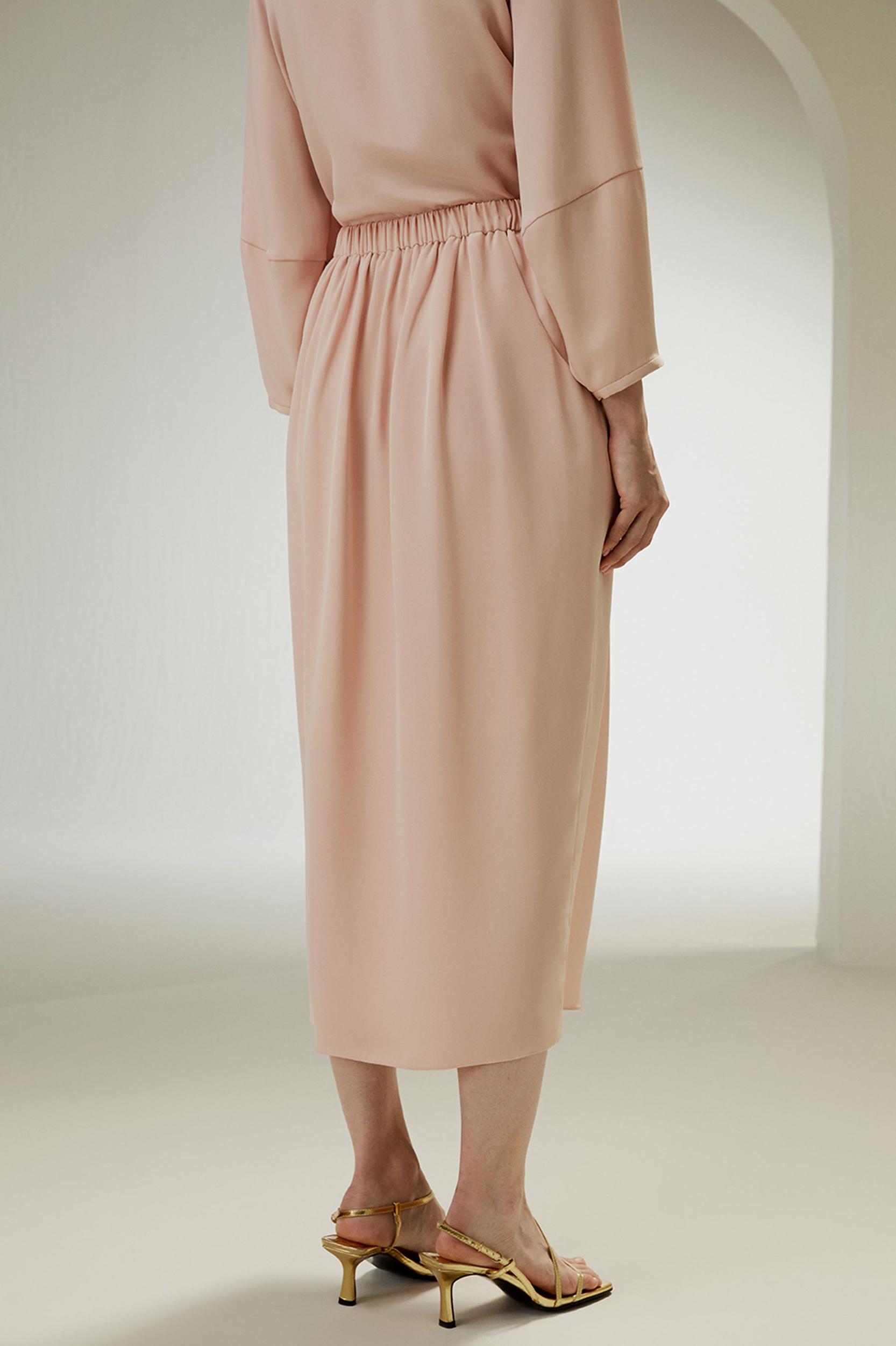 Blossom Skirt with Elastic Waistband and Side Pockets Product Image