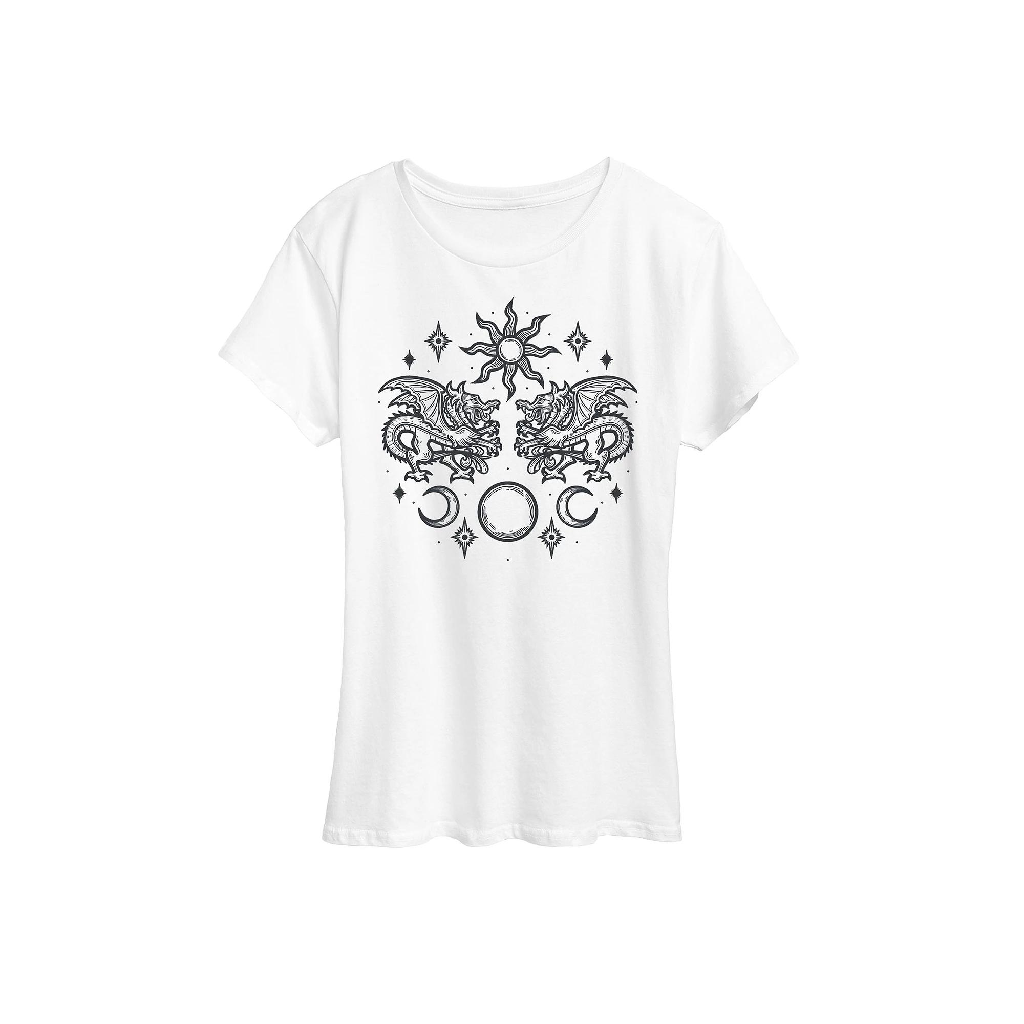 Women's Celestial Dragon Graphic Tee,  Product Image