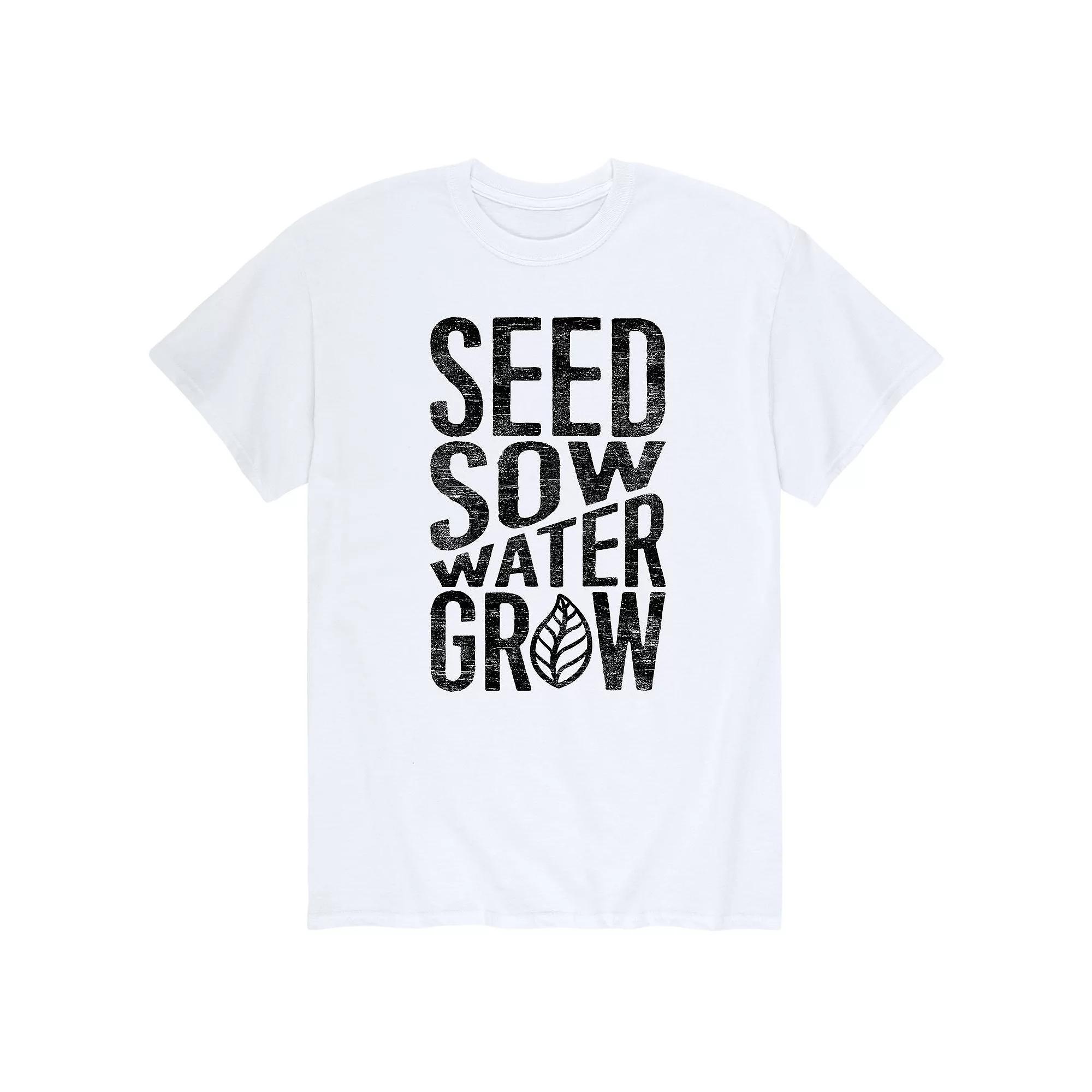 Men's Seed Sow Water Grow Tee,  Product Image
