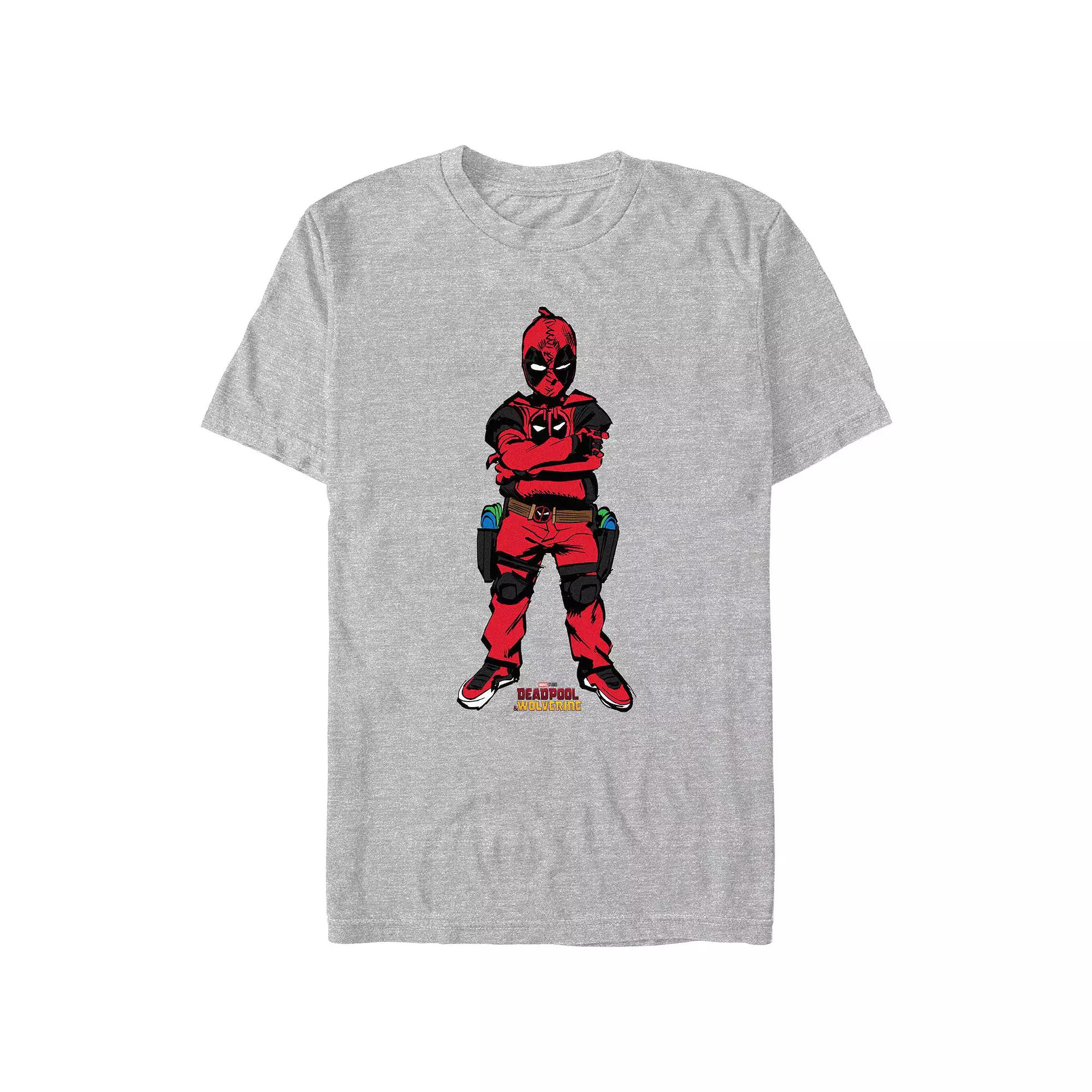 Men's Marvel Deadpool And Wolverine Kidpool Poster Graphic Tee,  Product Image
