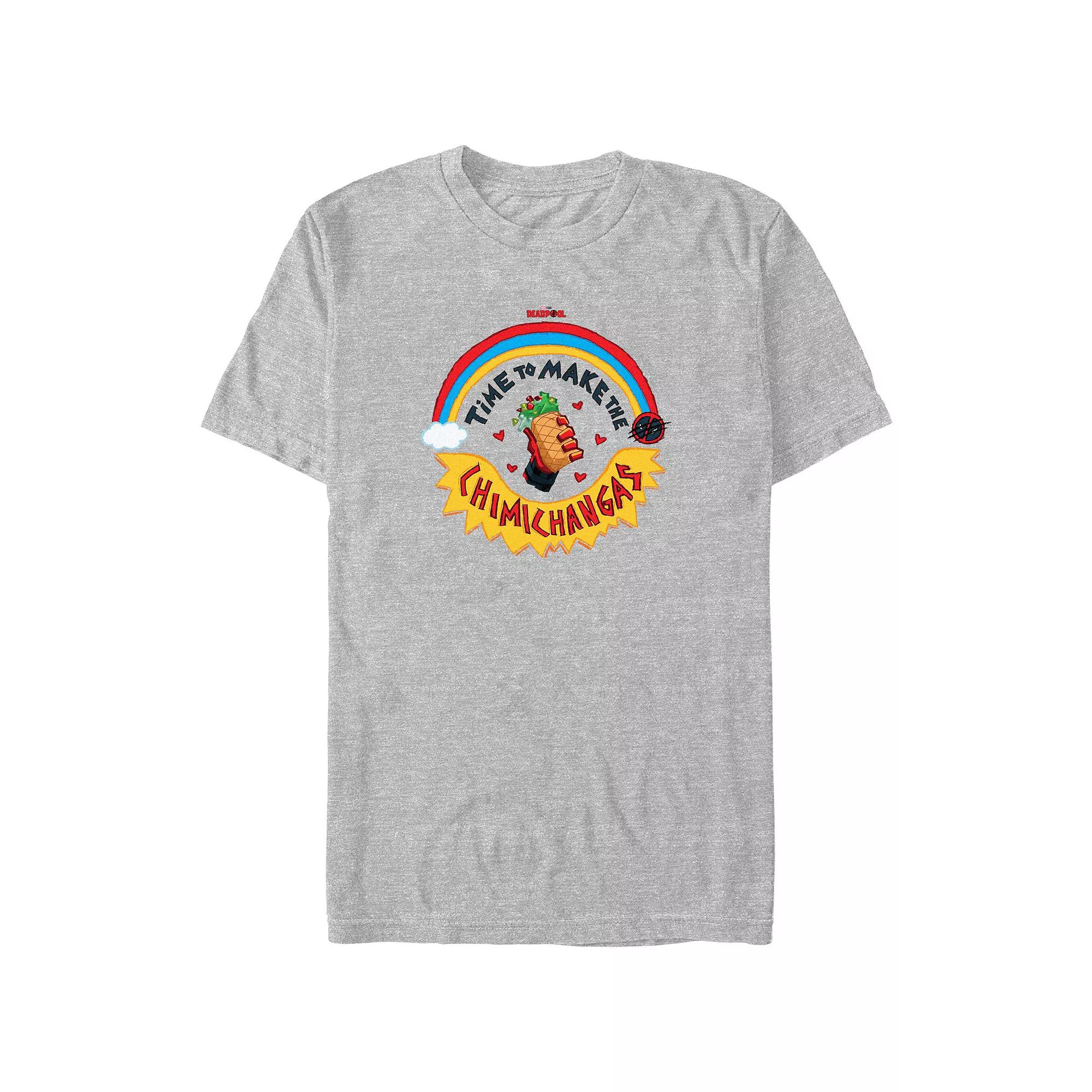 Big & Tall Marvel Deadpool & Wolverine Make The Chimichangas Graphic Tee, Men's,  Product Image