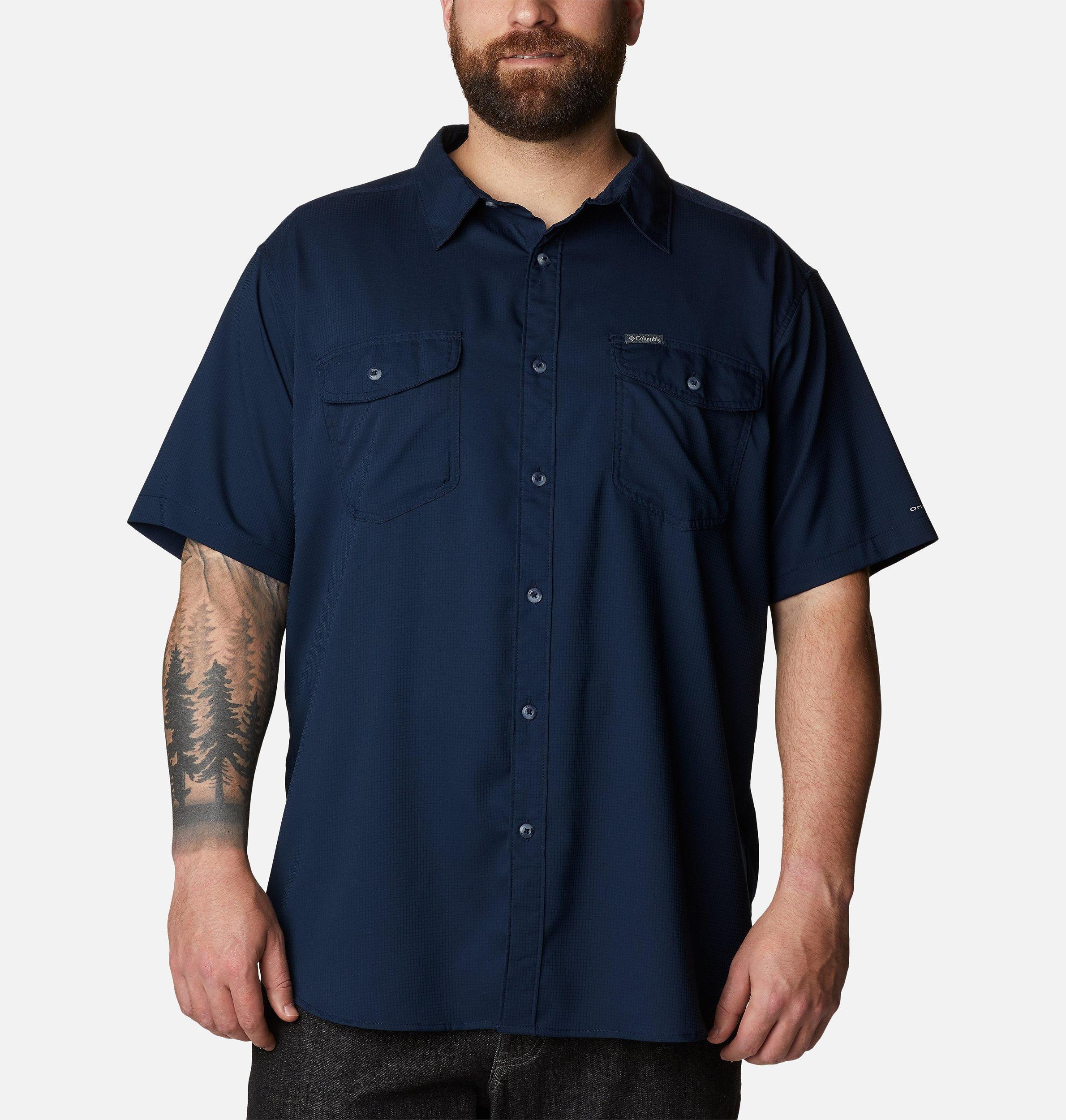 Columbia Mens Utilizer II Solid Short Sleeve Shirt Tall- Product Image