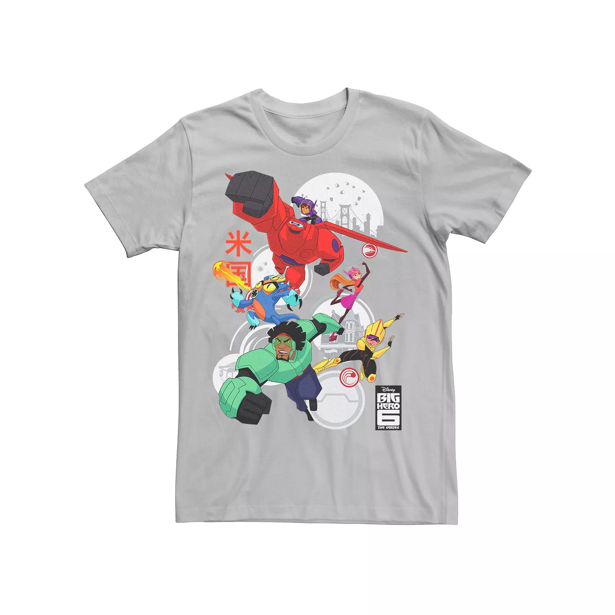 Disney's Big Hero 6 TV Series Men's Robo Team Tee,  Product Image
