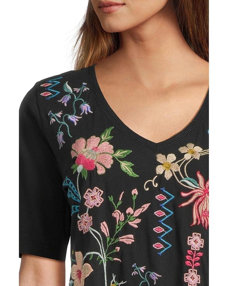 The Janie Favorite Short Sleeve Henley Tee Product Image