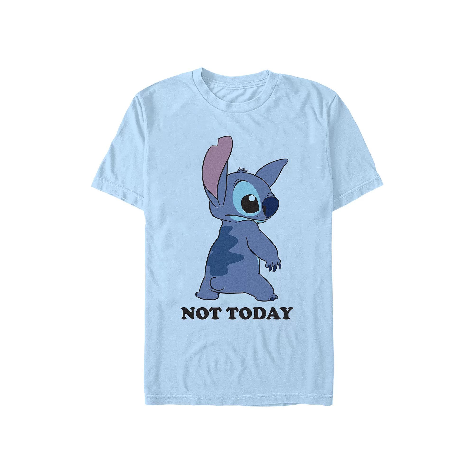 Disney's Lilo & Stitch Not Today Stitch Men's Graphic Tee,  Product Image
