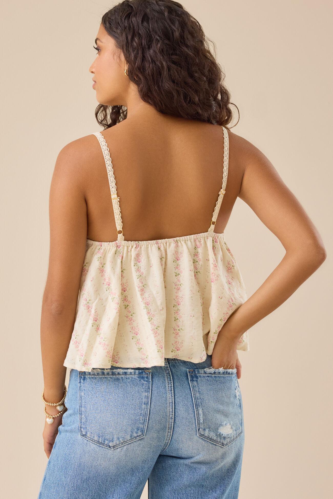 Meira Floral Tank Top Product Image