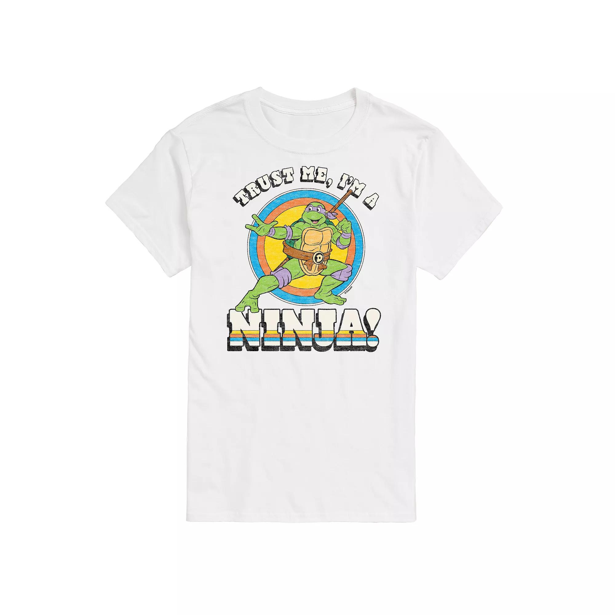 Big & Tall TMNT Trust Me Graphic Tee, Men's,  Product Image