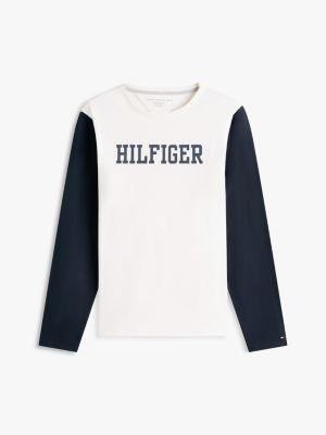 Long-Sleeve Colorblock Hilfiger T-Shirt Product Image