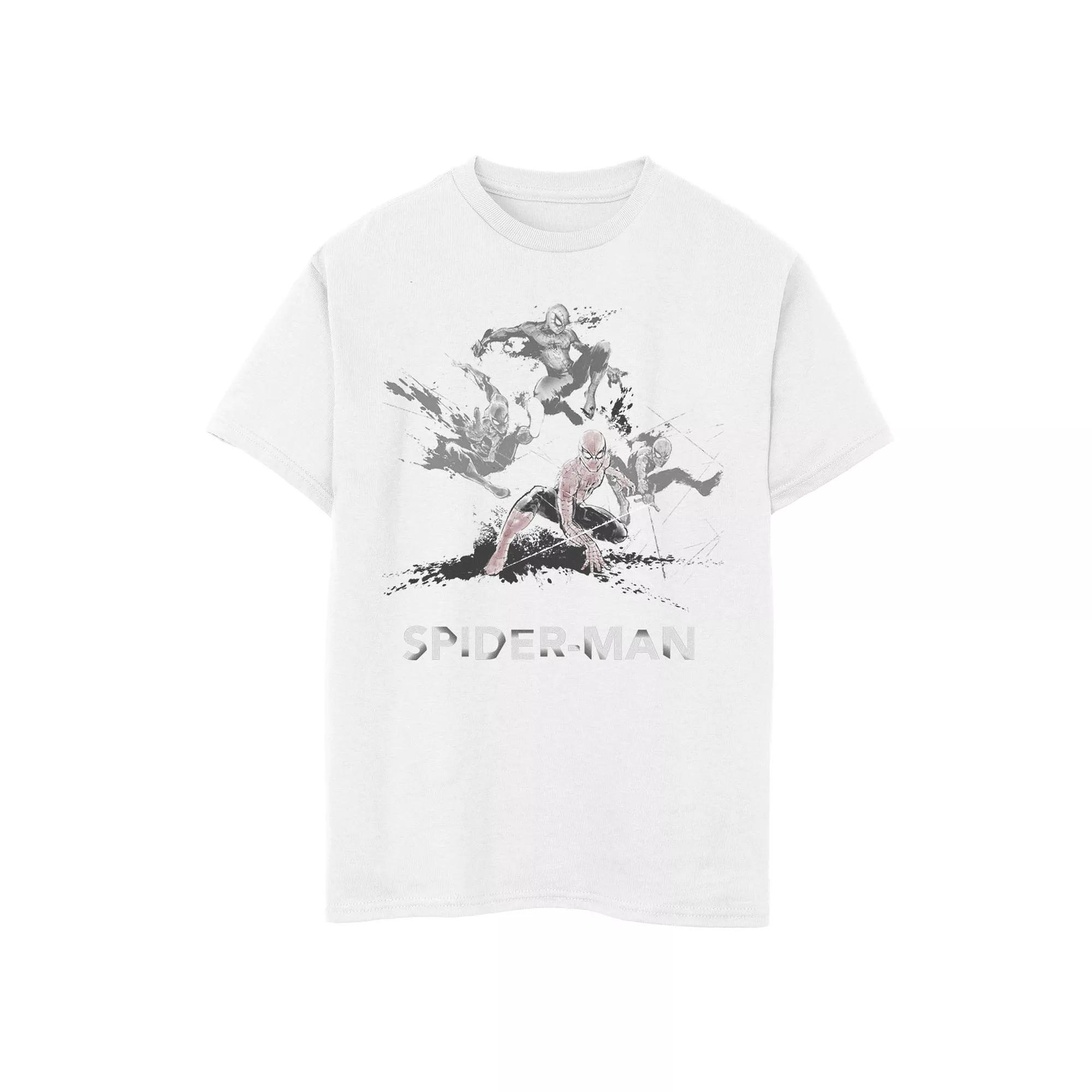 Boys 8-20 Marvel Spider-Man Splat Art Poster Graphic Tee, Boy's,  Product Image