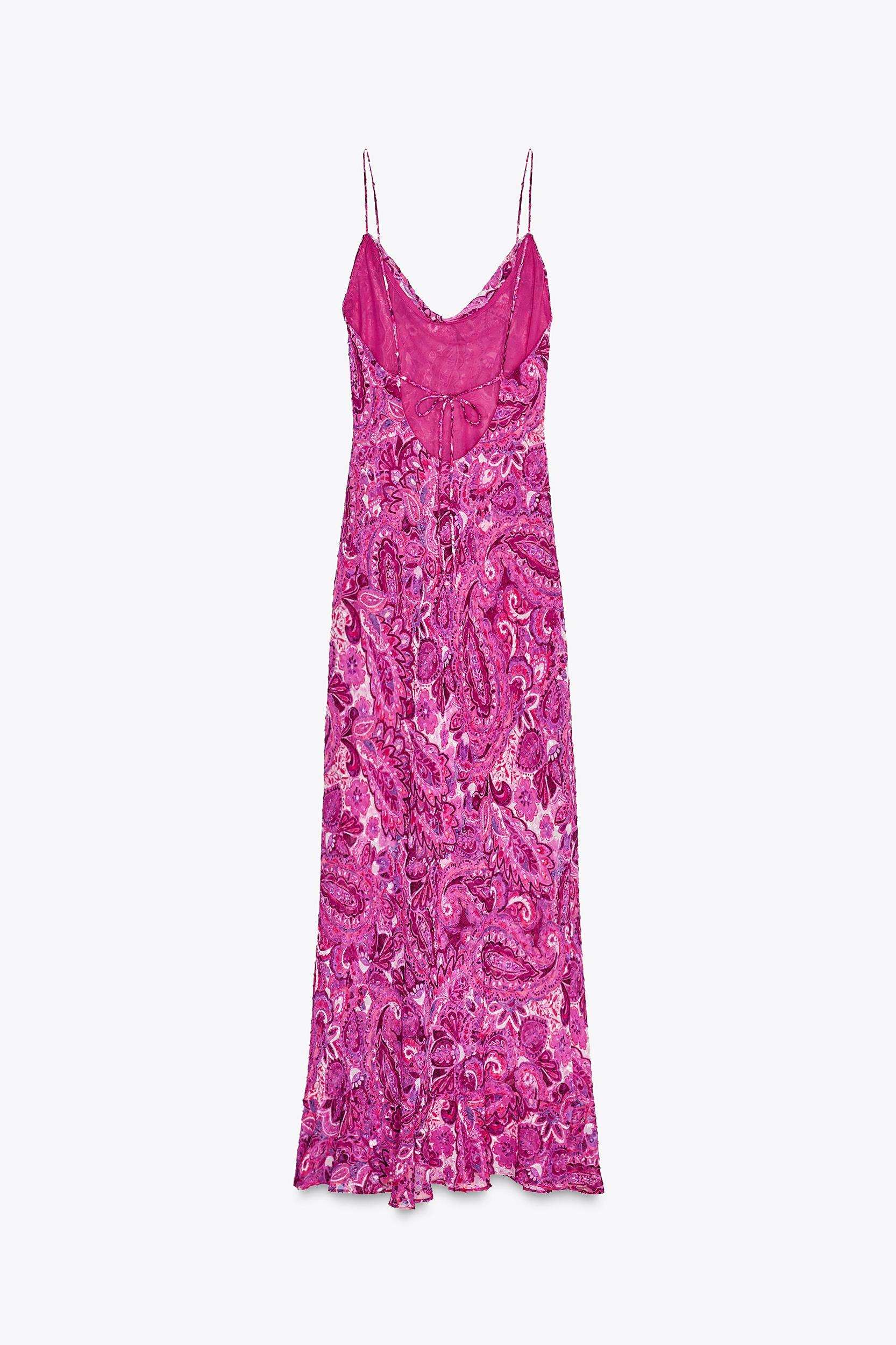 PRINTED MIDI DRESS Product Image