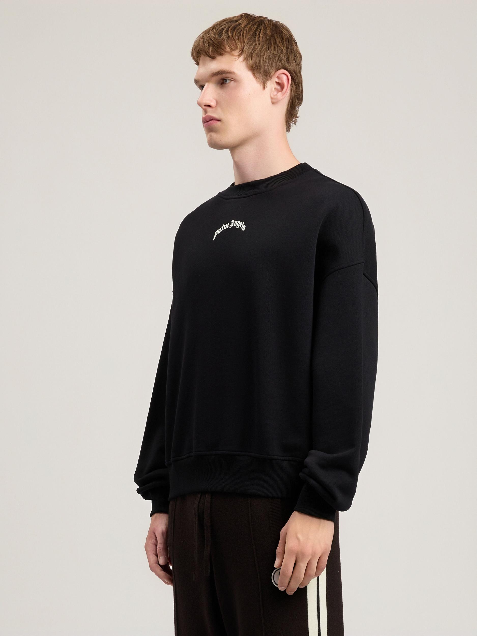 Back Curved Logo Loose Sweatshirt Product Image