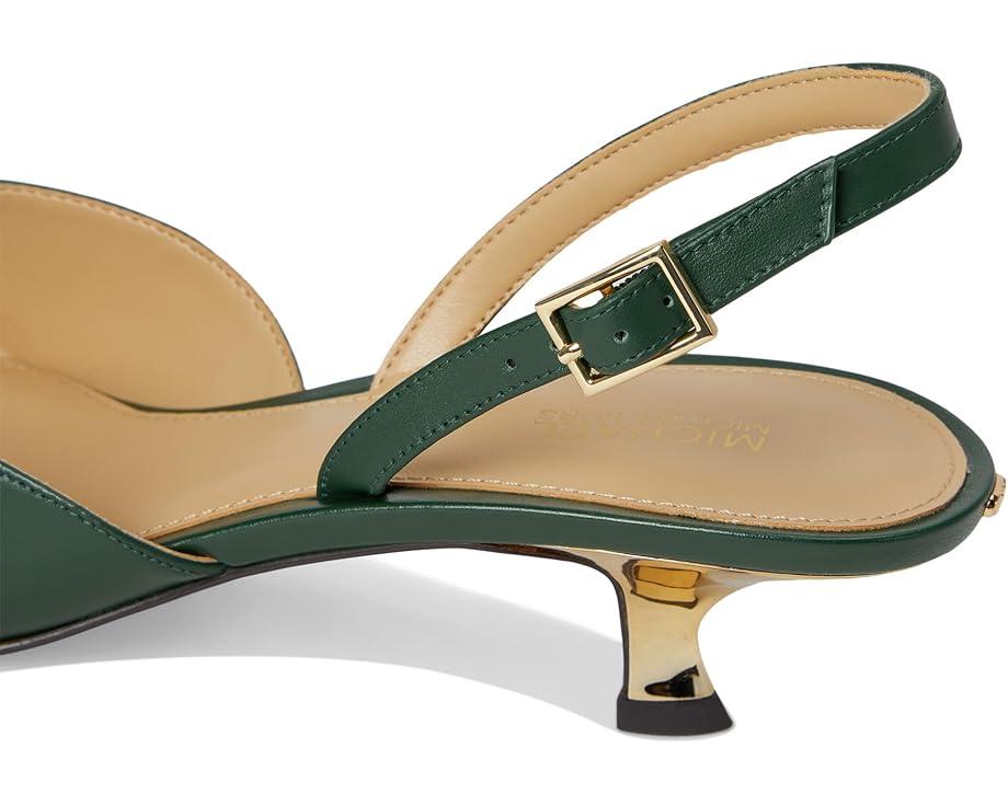 Khloe Pointed Toe Slingback Kitten Heel Product Image