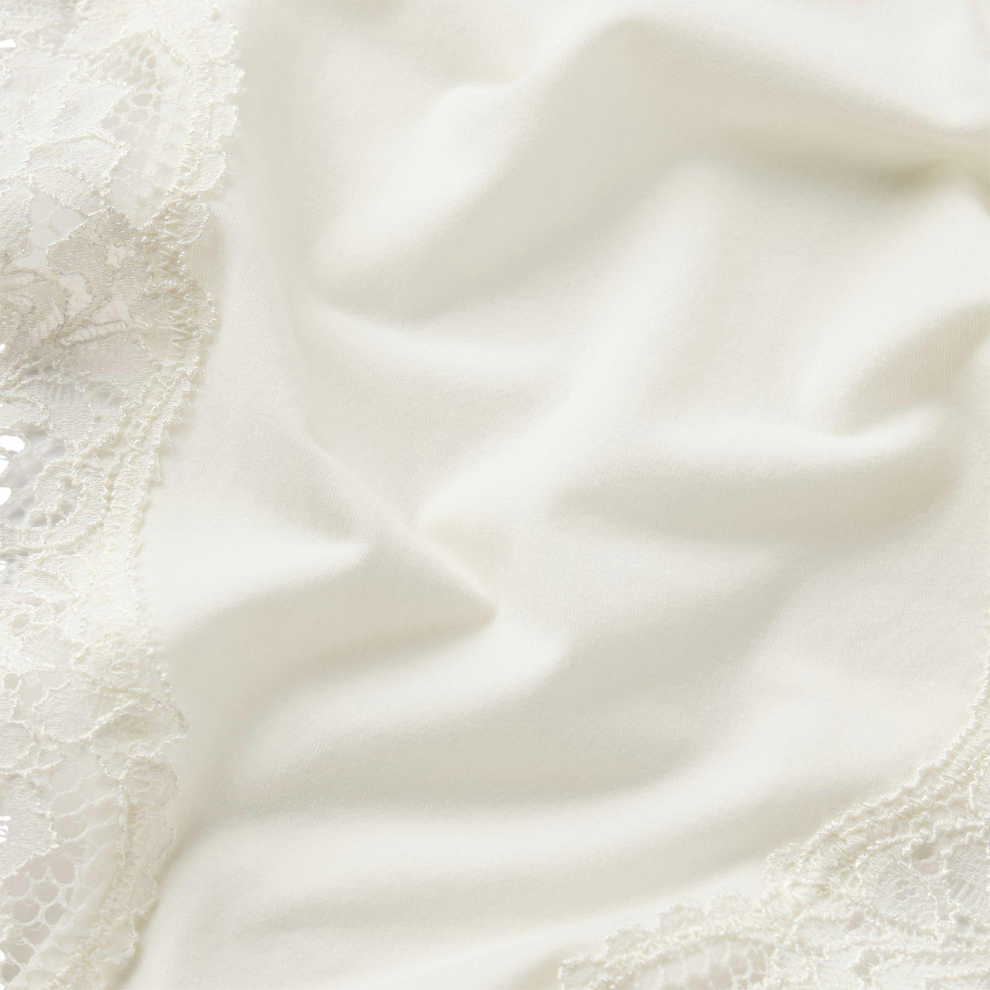 FITS EVERYBODY LACE CHEEKY TANGA 5-PACK | IVORY PEARL BOW MULTI Product Image