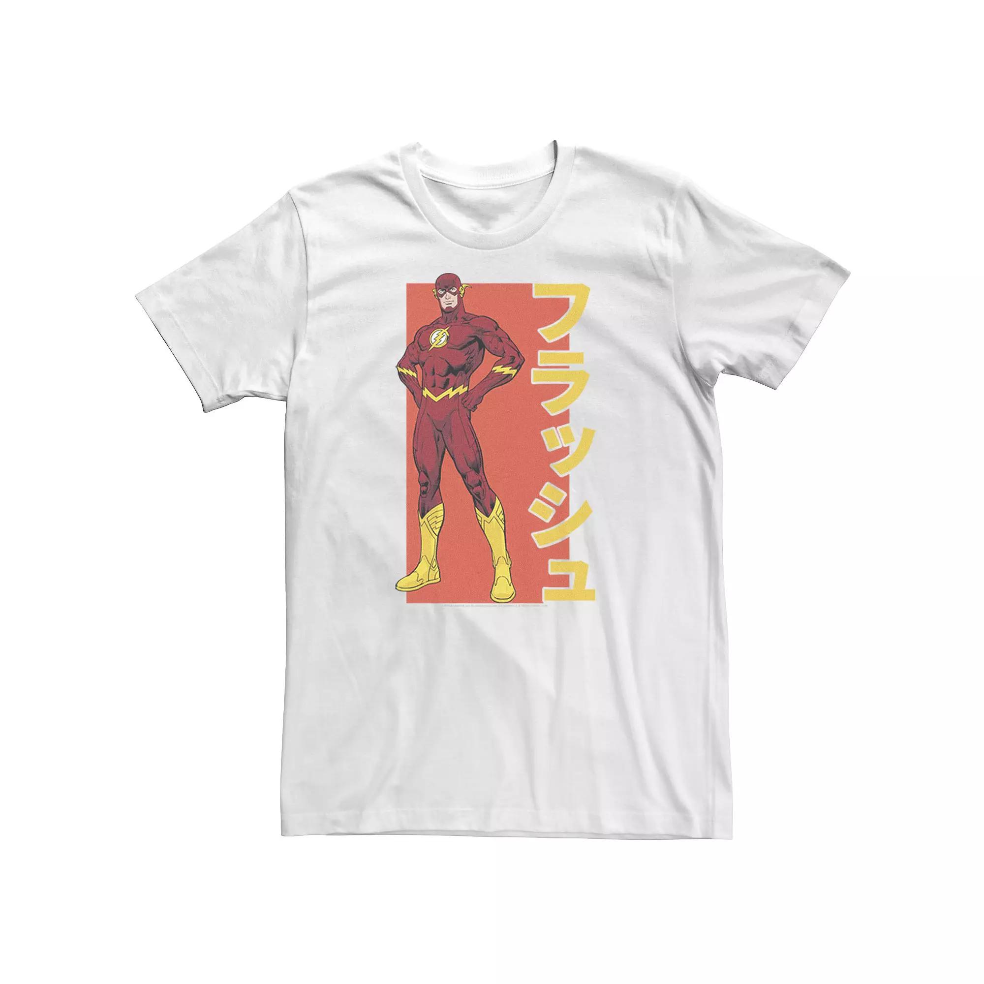 Big & Tall DC Comics The Flash Bold Kanji Portrait Tee, Men's,  Product Image