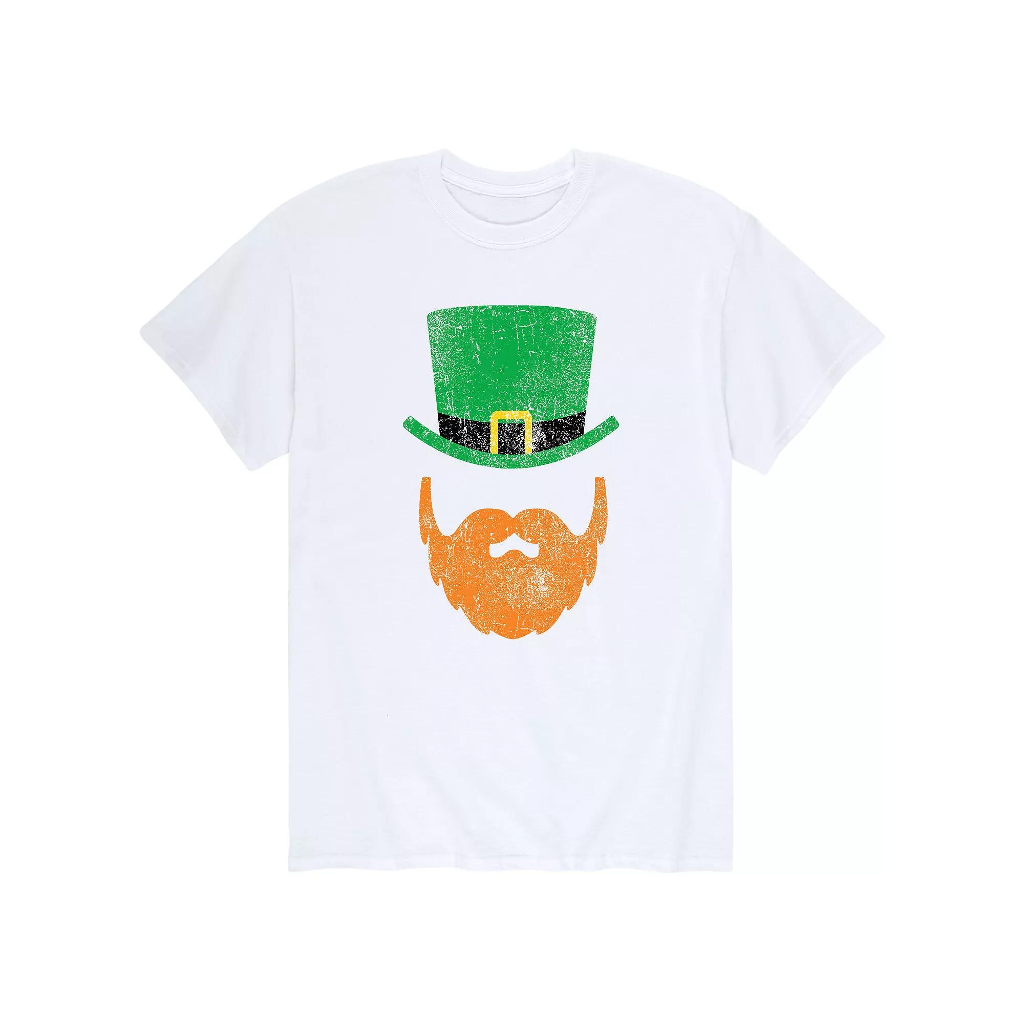 Men's Leprechaun Face Tee,  Product Image