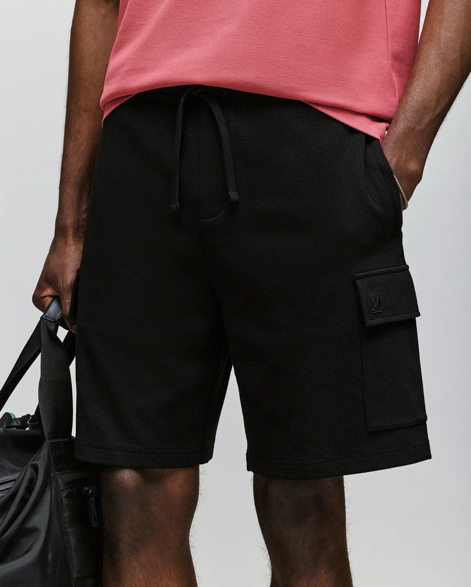 MENS RON WAFFLE CARGO SHORT - MB0900012 Male Product Image